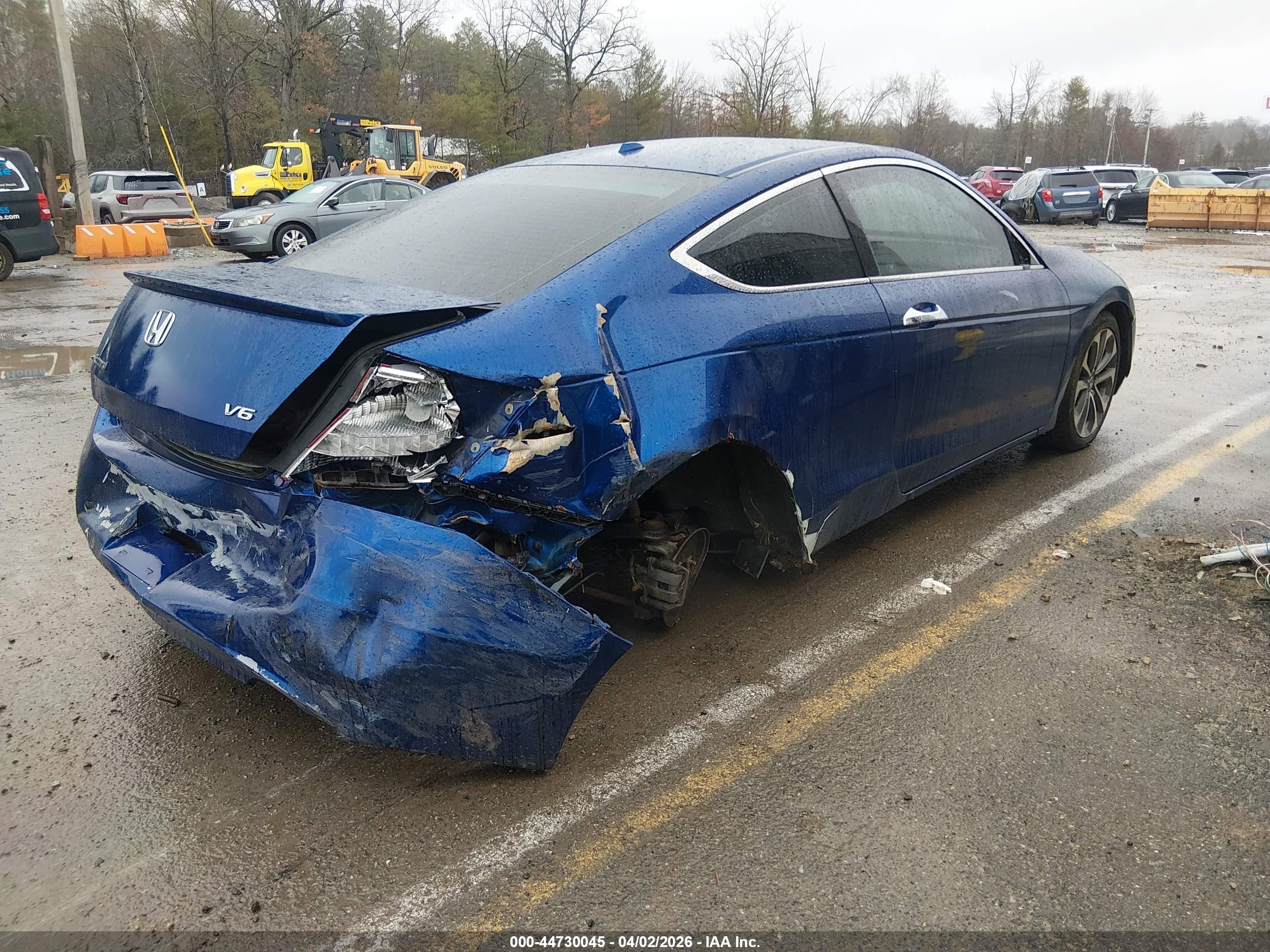 2009 Honda Accord 3.5 Ex-l Blue vin: 1HGCS22809A005990