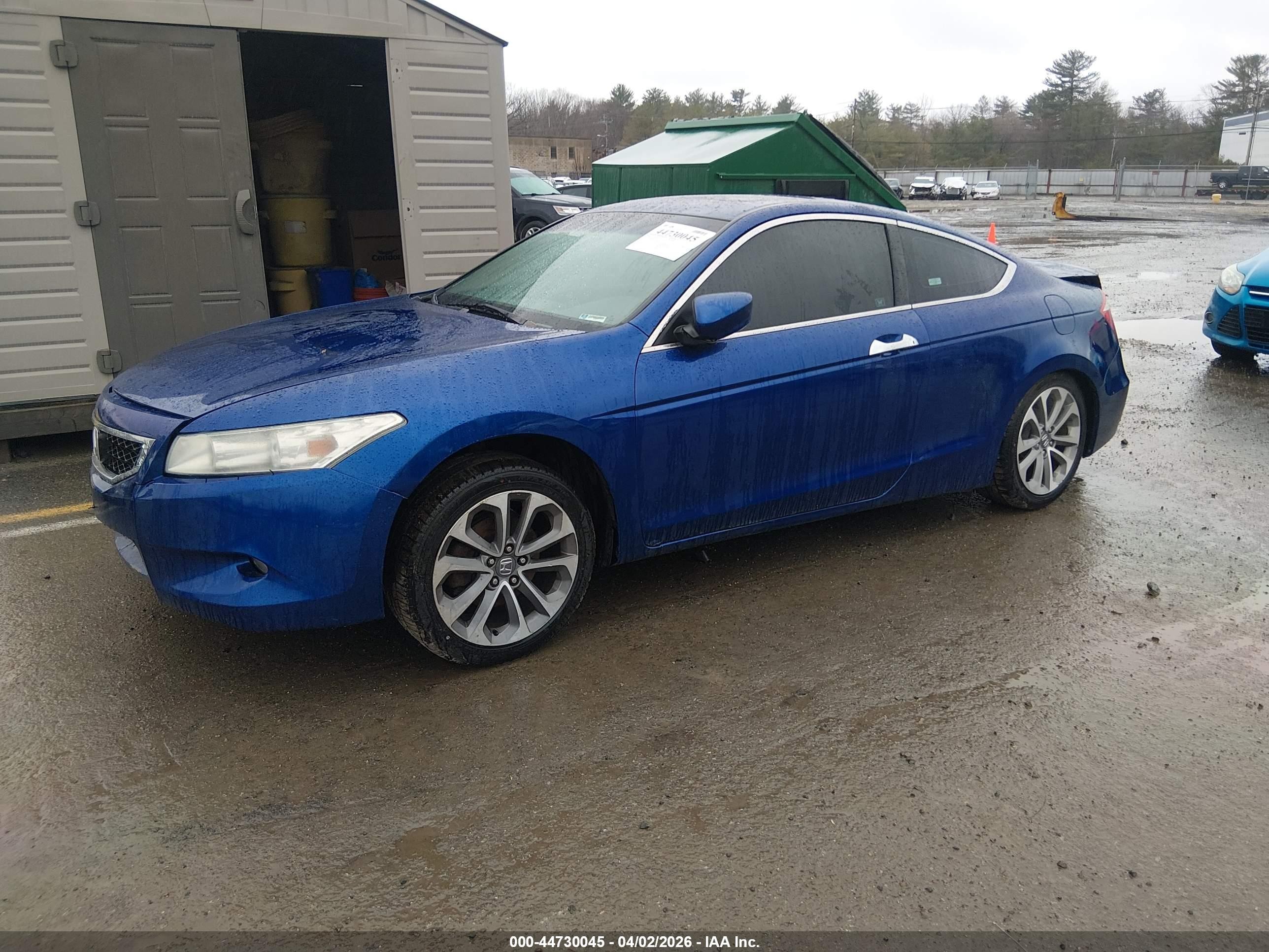 2009 Honda Accord 3.5 Ex-l Blue vin: 1HGCS22809A005990