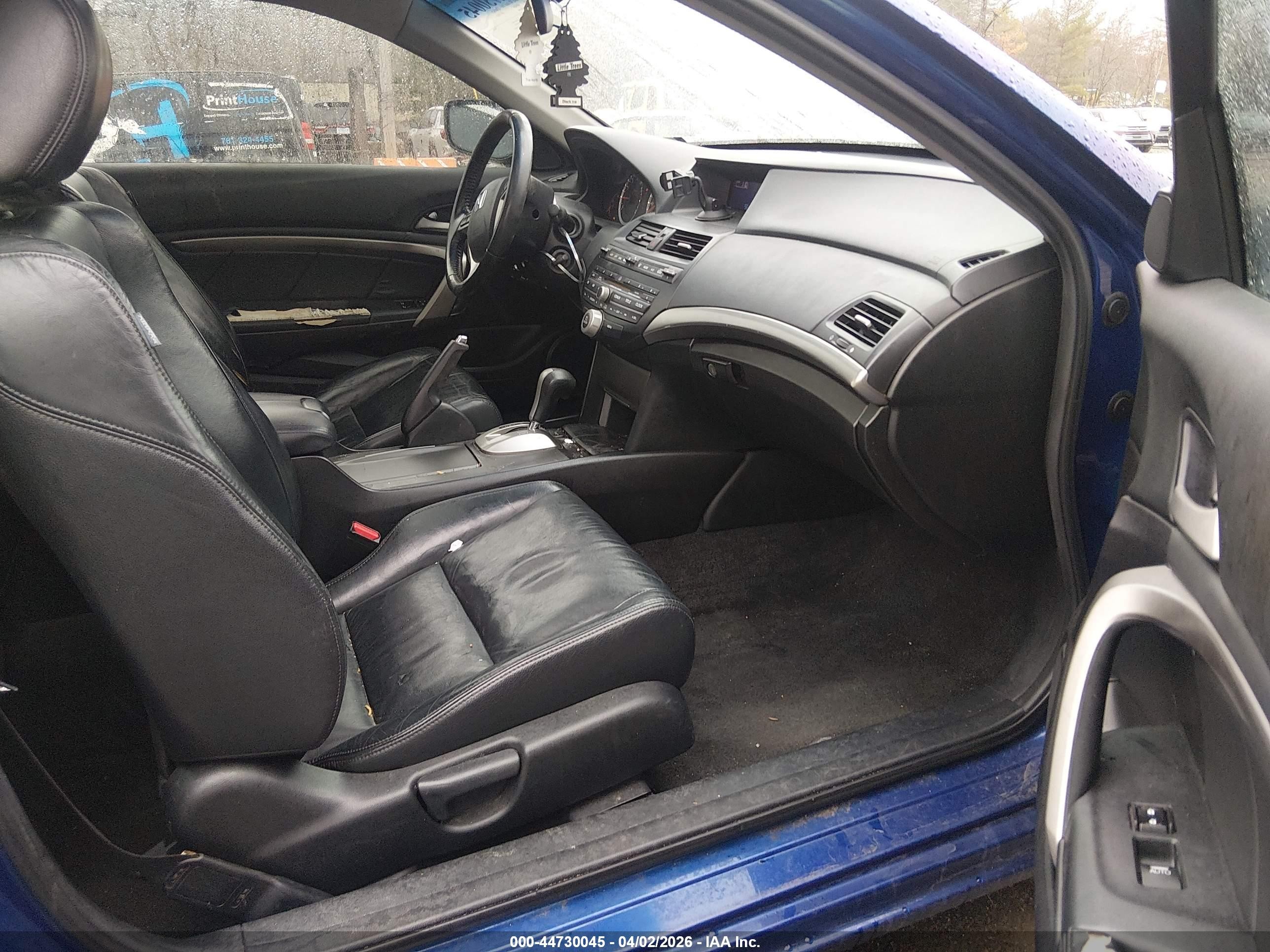 2009 Honda Accord 3.5 Ex-l Blue vin: 1HGCS22809A005990