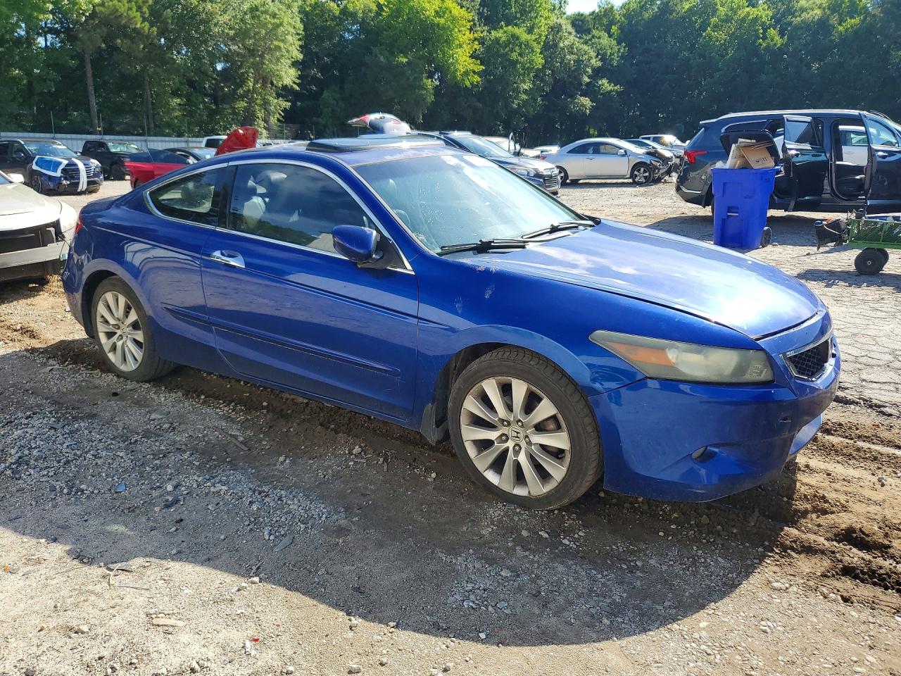 2009 Honda Accord Exl Blue vin: 1HGCS22809A006220