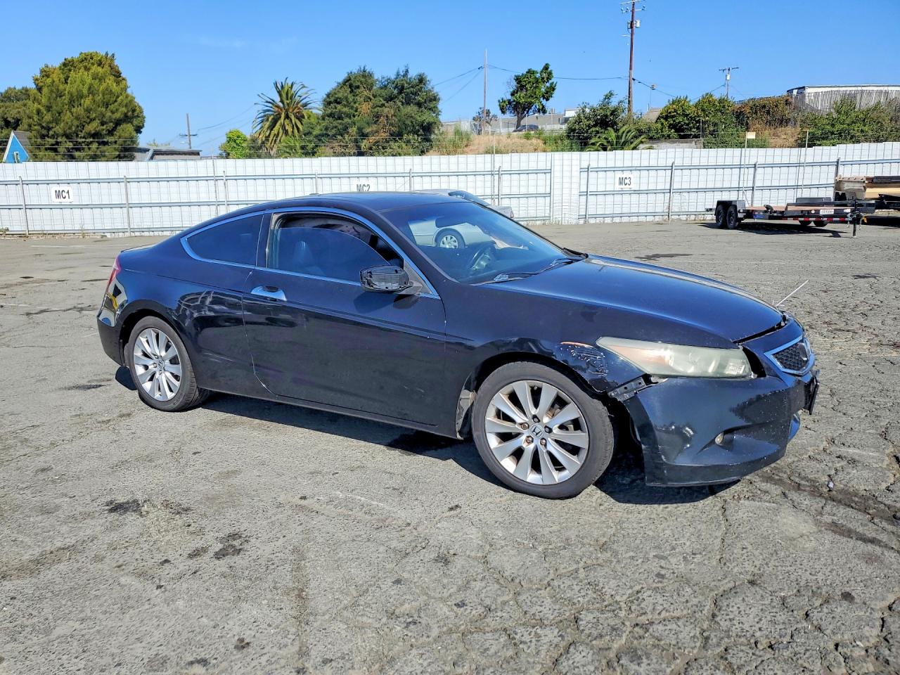 2008 Honda Accord Exl Black vin: 1HGCS22818A003373