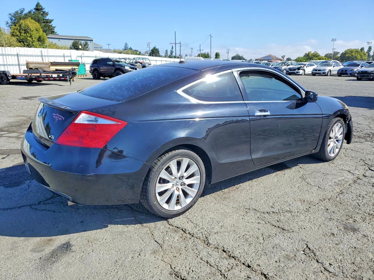 2008 Honda Accord Exl Black vin: 1HGCS22818A003373