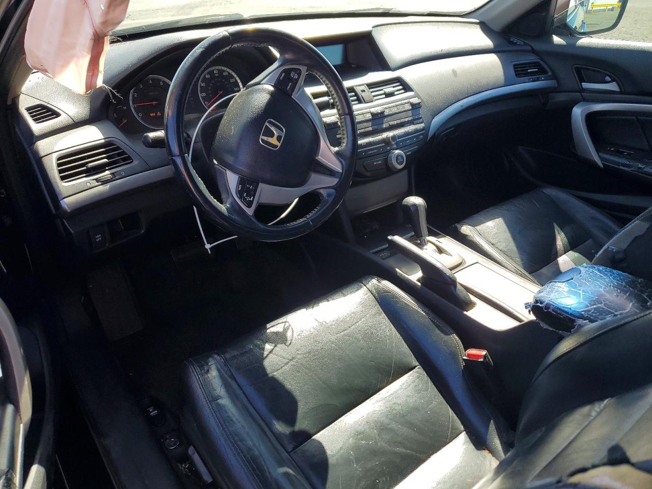 2008 Honda Accord Exl Black vin: 1HGCS22818A003373
