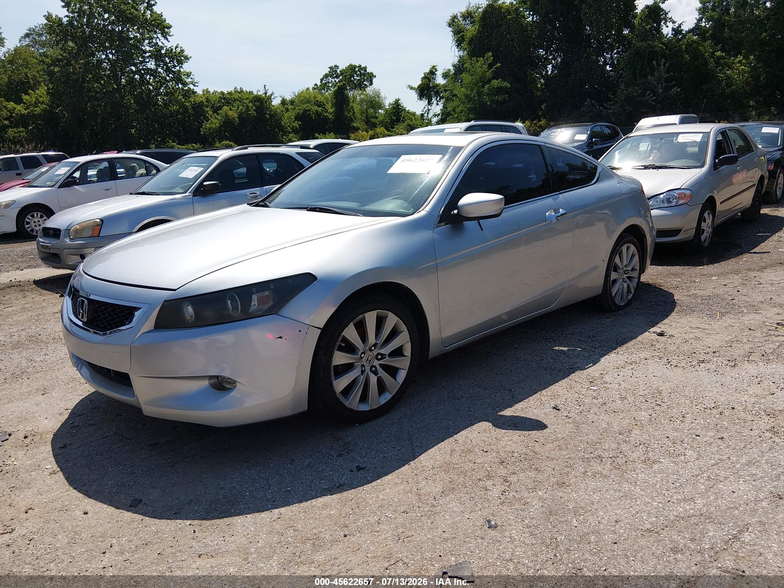 2008 Honda Accord 3.5 Ex-l Silver vin: 1HGCS22818A008136