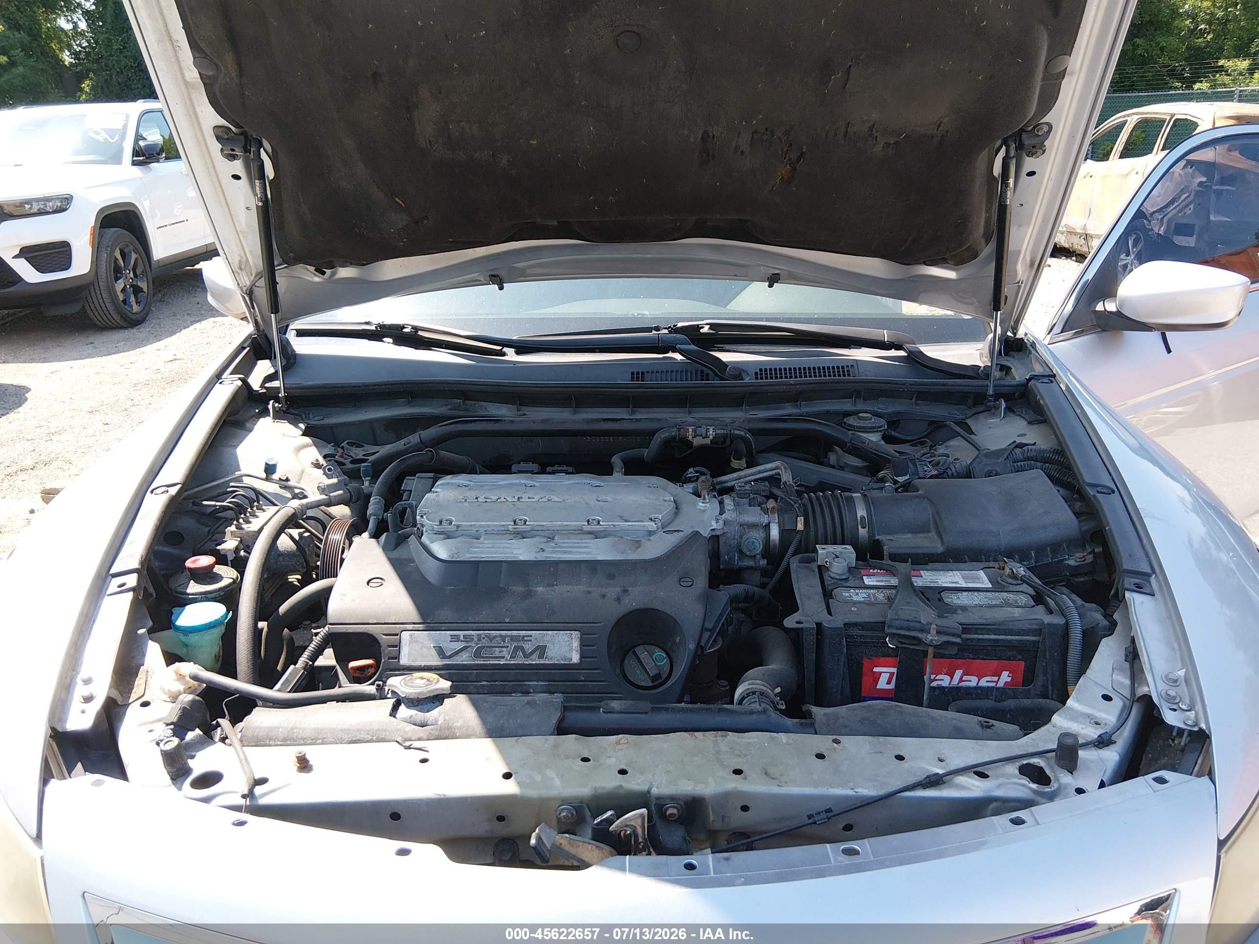 2008 Honda Accord 3.5 Ex-l Silver vin: 1HGCS22818A008136
