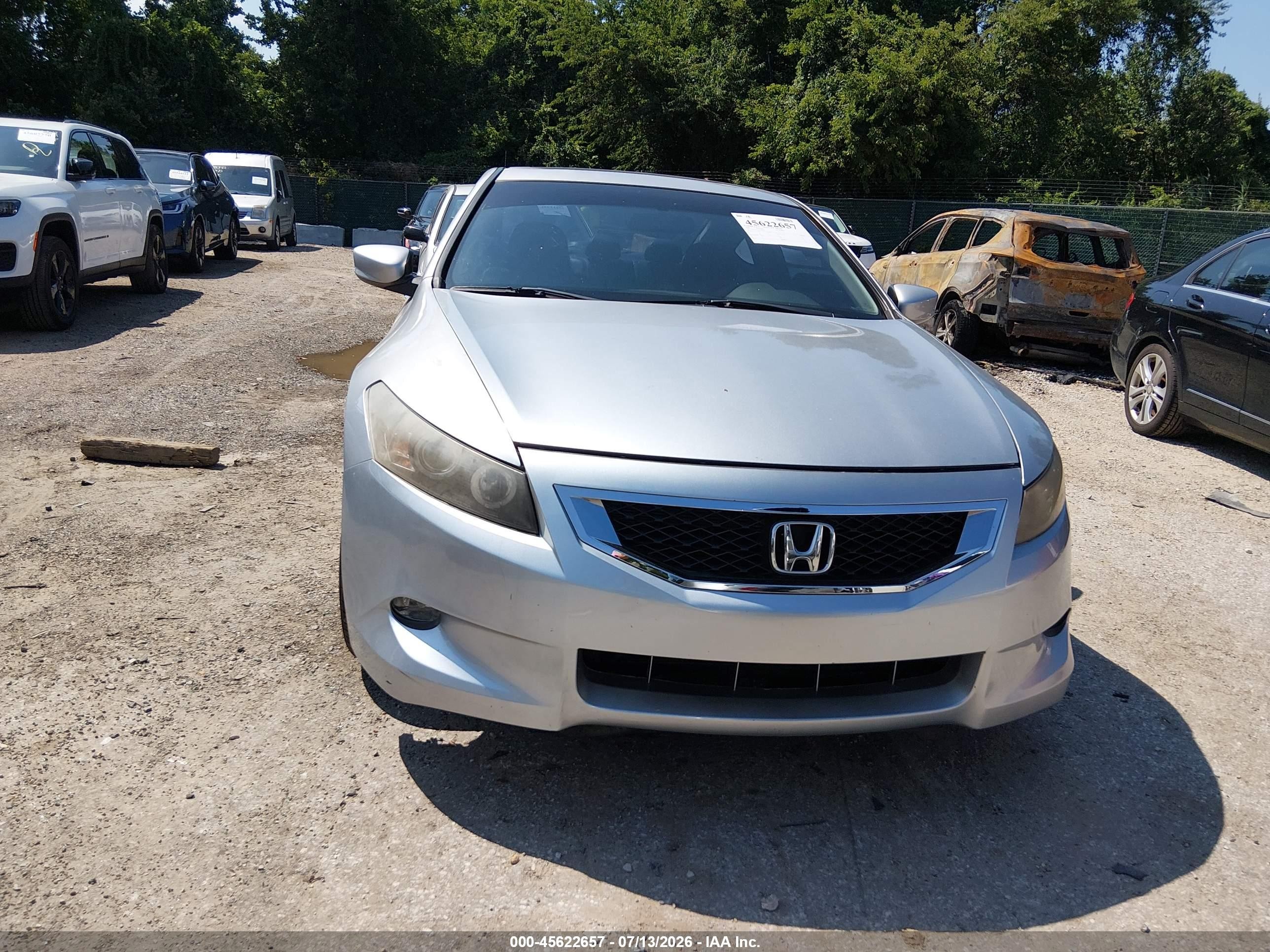 2008 Honda Accord 3.5 Ex-l Silver vin: 1HGCS22818A008136