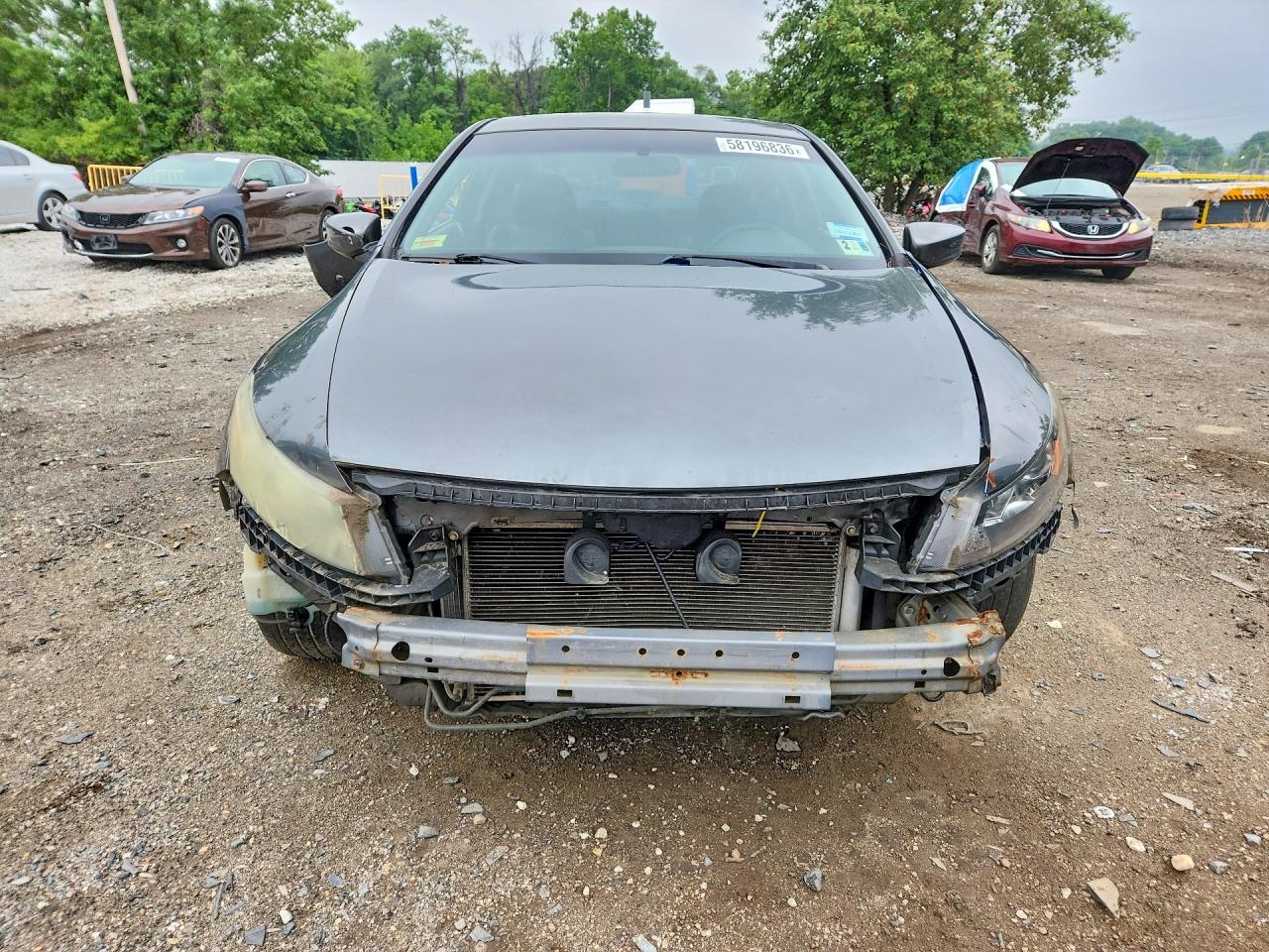 2008 Honda Accord Exl Gray vin: 1HGCS22818A012381