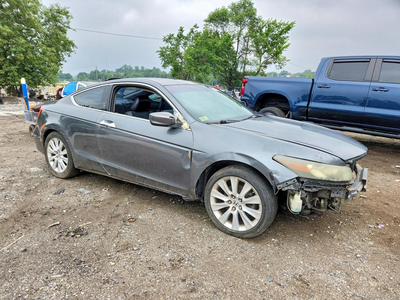 2008 Honda Accord Exl Gray vin: 1HGCS22818A012381
