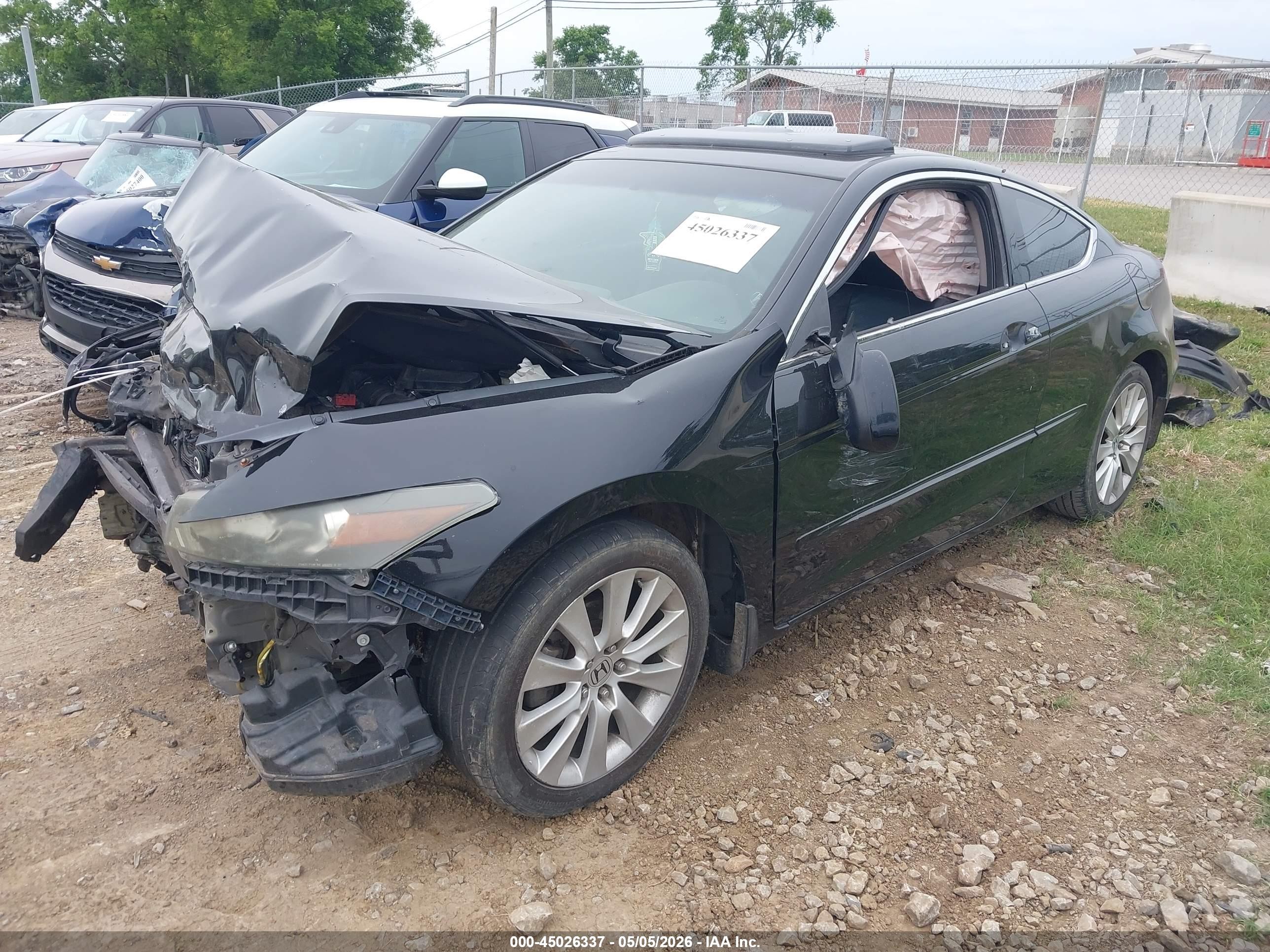 2008 Honda Accord 3.5 Ex-l Черный vin: 1HGCS22818A015765