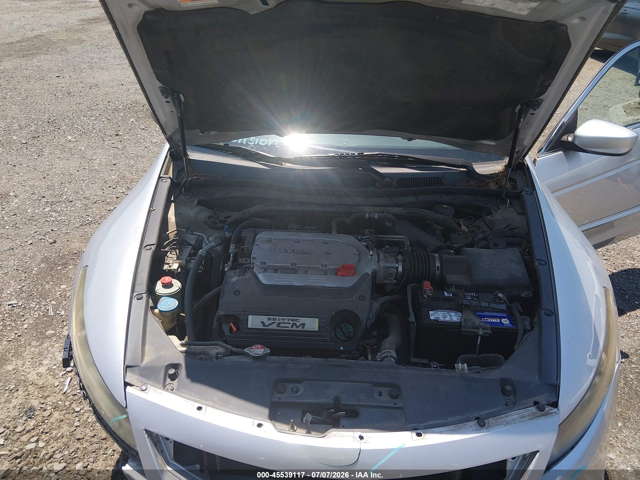 2009 Honda Accord 3.5 Ex-l Silver vin: 1HGCS22819A002581
