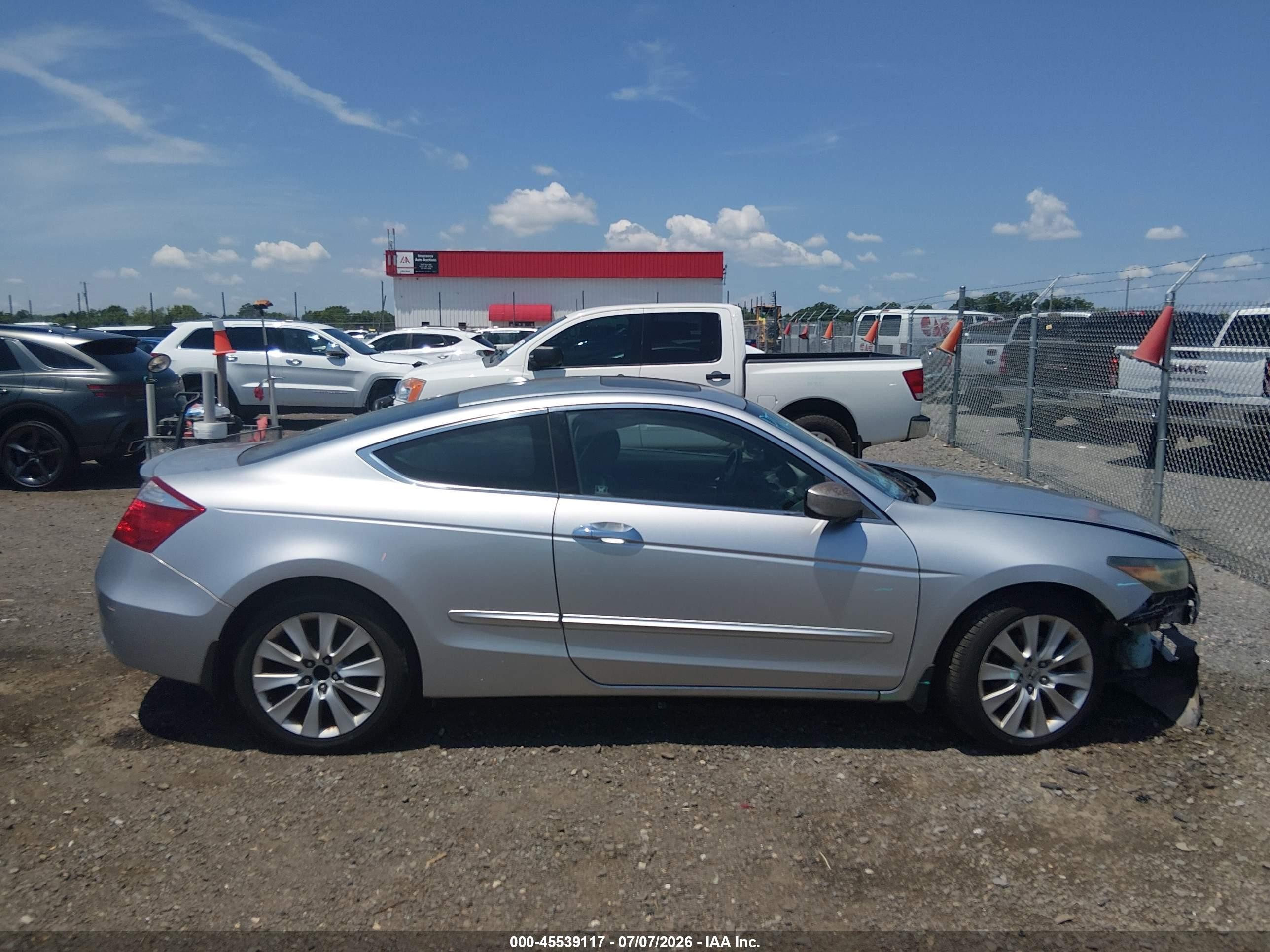 2009 Honda Accord 3.5 Ex-l Silver vin: 1HGCS22819A002581