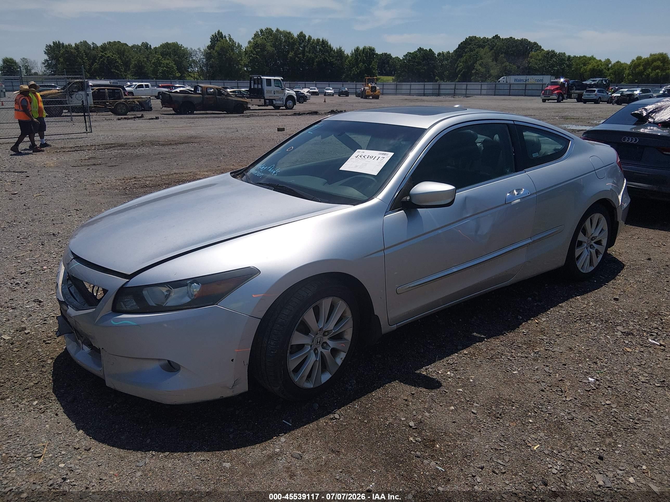 2009 Honda Accord 3.5 Ex-l Серебряный vin: 1HGCS22819A002581
