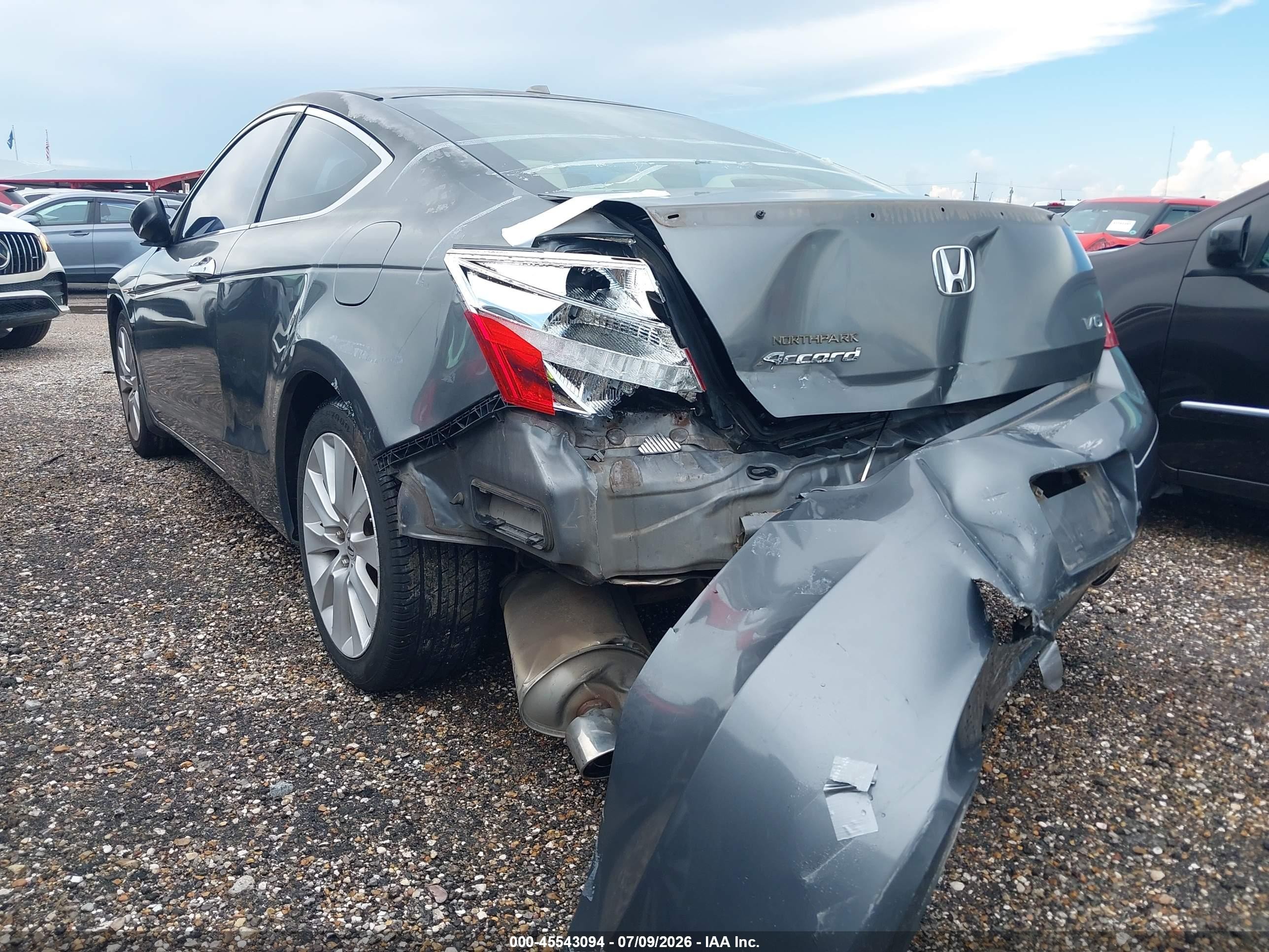2009 Honda Accord 3.5 Ex-l Gray vin: 1HGCS22819A006274