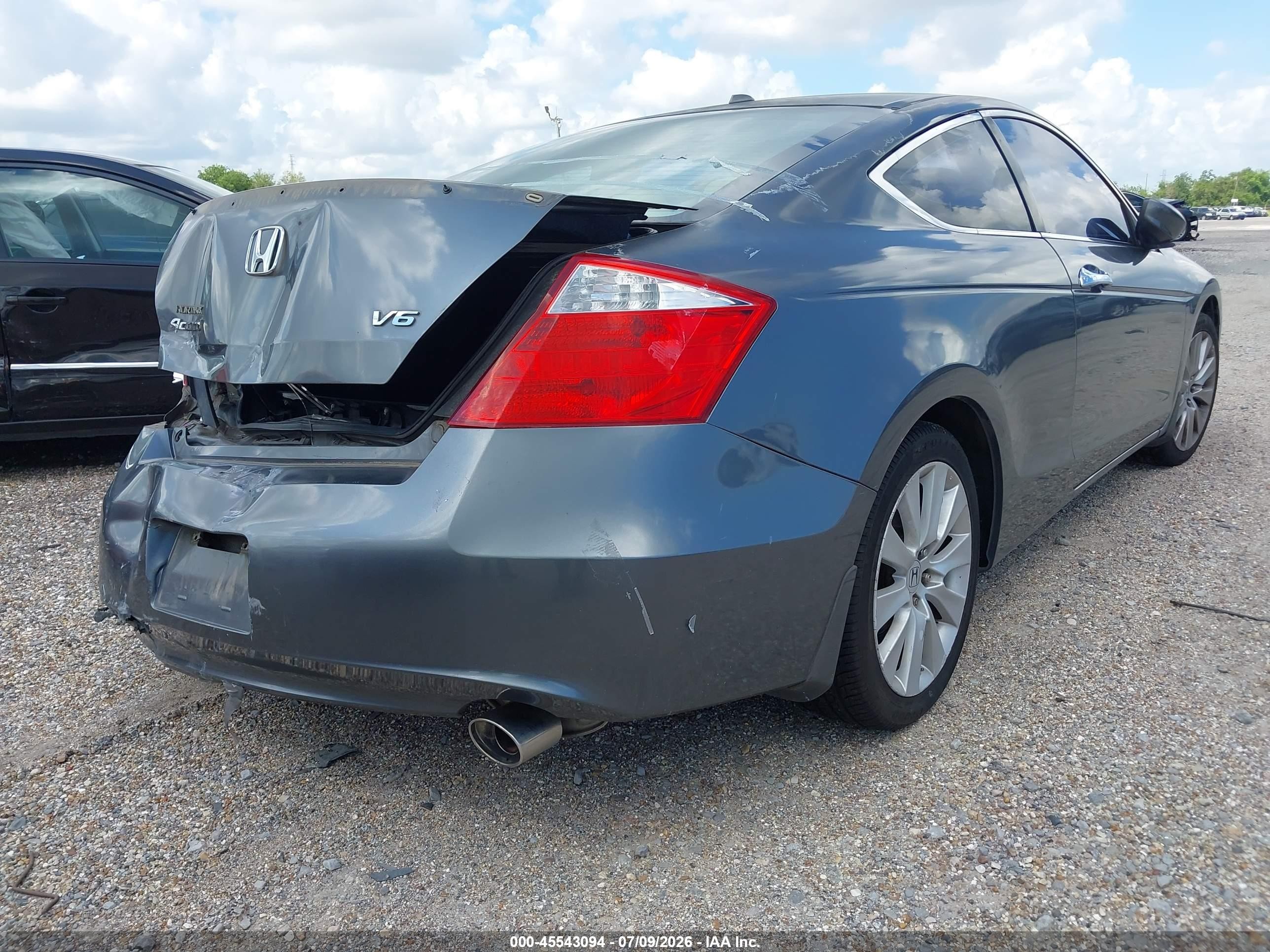 2009 Honda Accord 3.5 Ex-l Gray vin: 1HGCS22819A006274