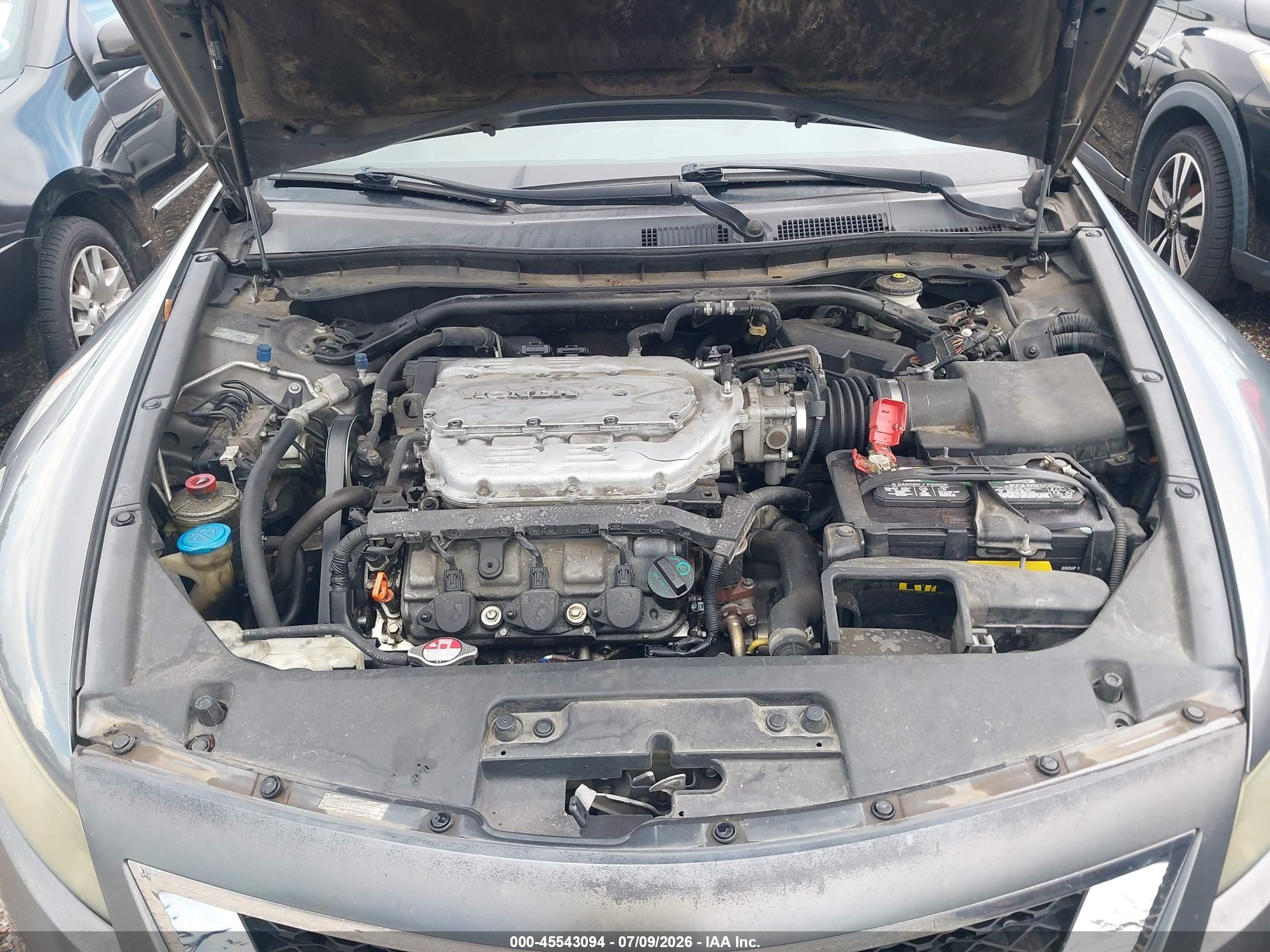2009 Honda Accord 3.5 Ex-l Gray vin: 1HGCS22819A006274