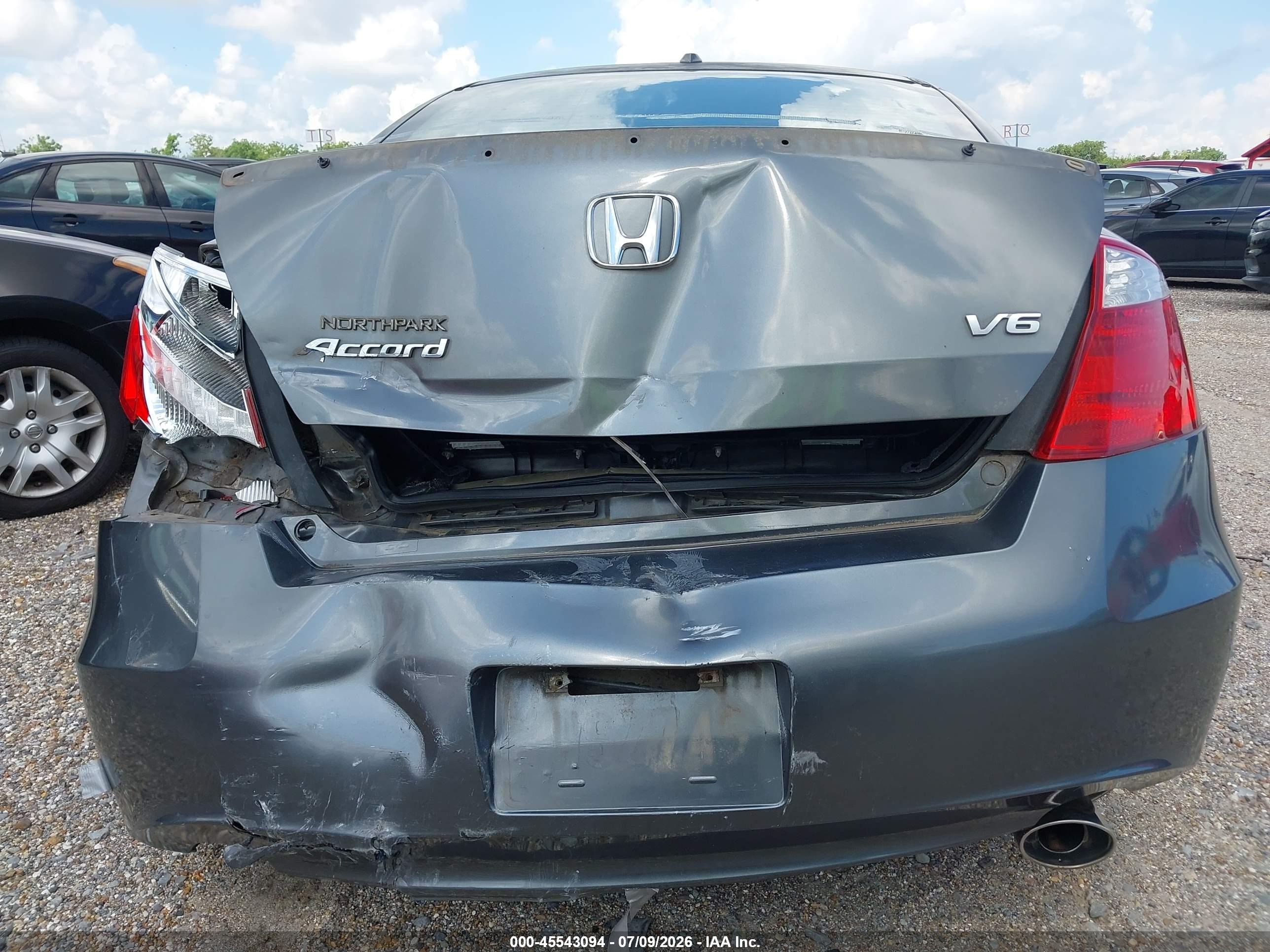 2009 Honda Accord 3.5 Ex-l Gray vin: 1HGCS22819A006274