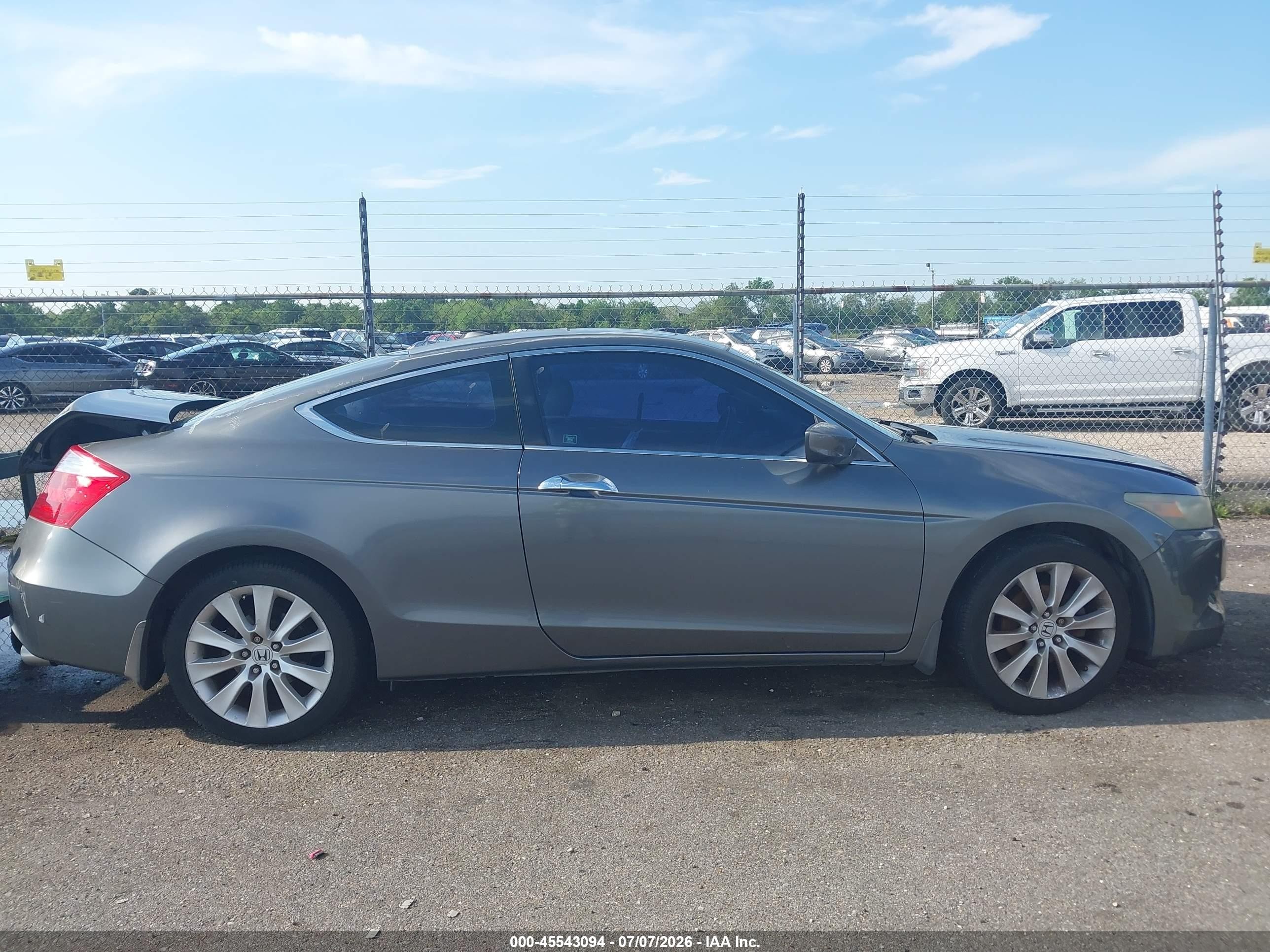 2009 Honda Accord 3.5 Ex-l Gray vin: 1HGCS22819A006274