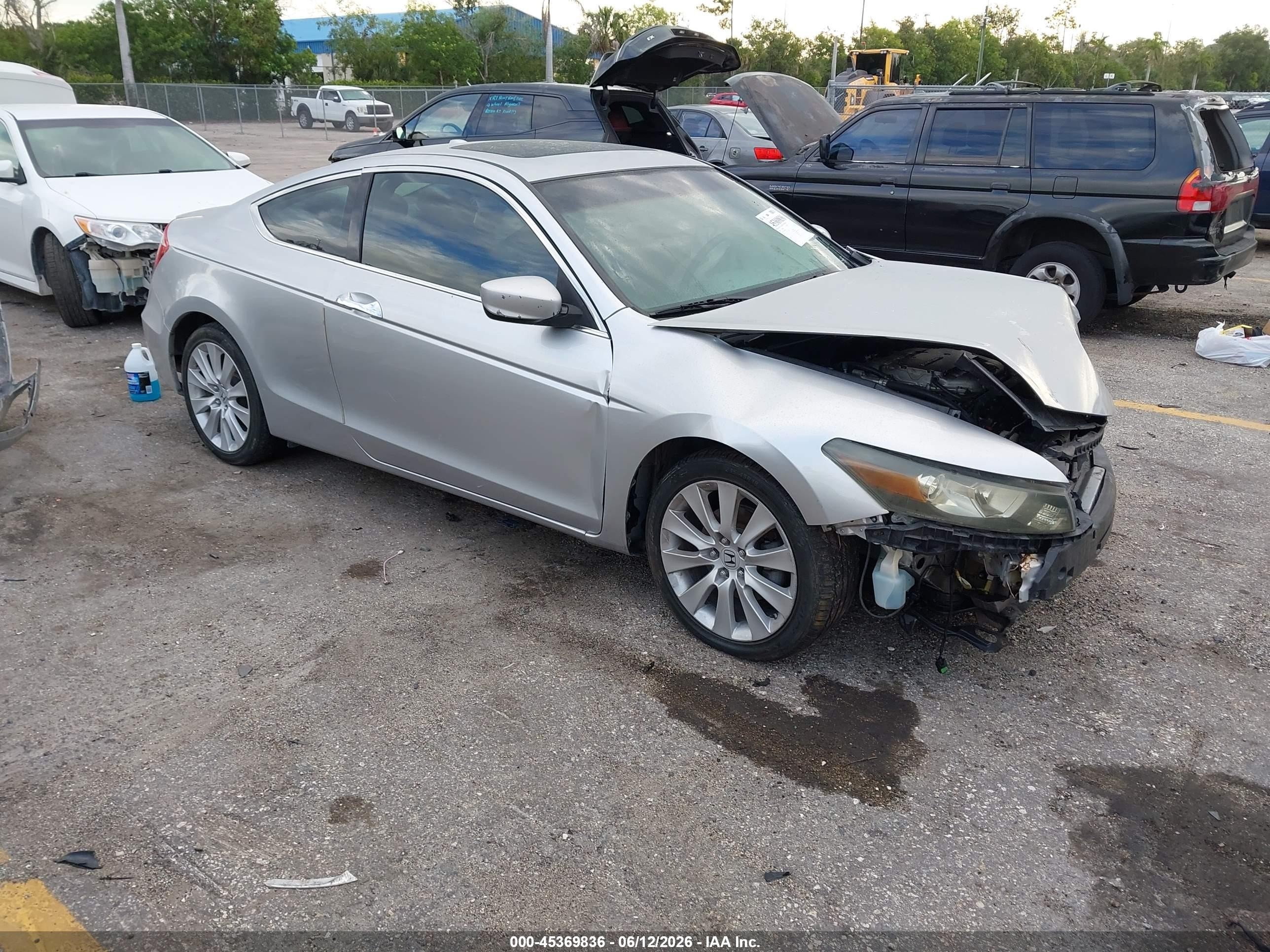 2009 Honda Accord 3.5 Ex-l Silver vin: 1HGCS22819A009272