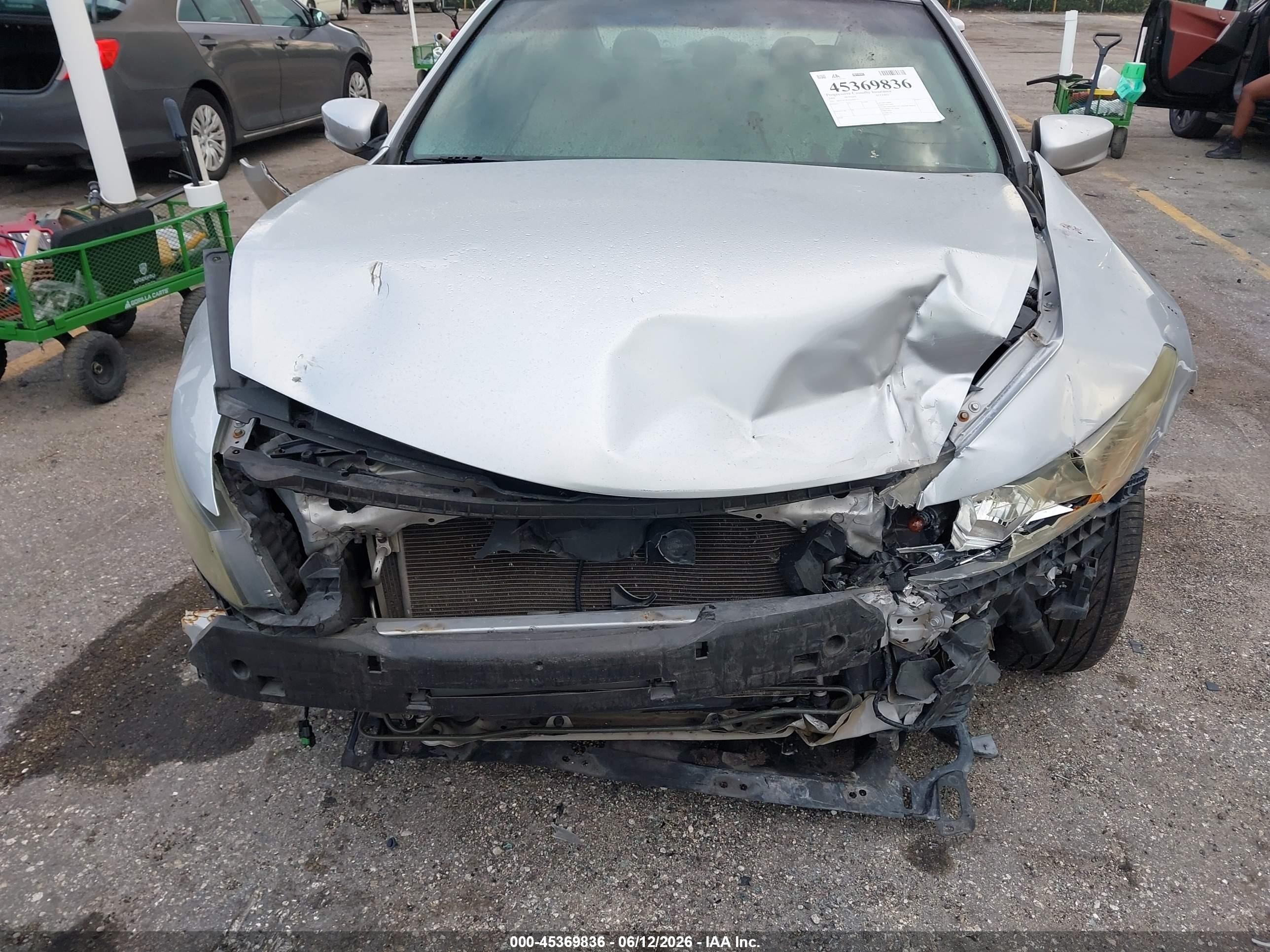 2009 Honda Accord 3.5 Ex-l Silver vin: 1HGCS22819A009272