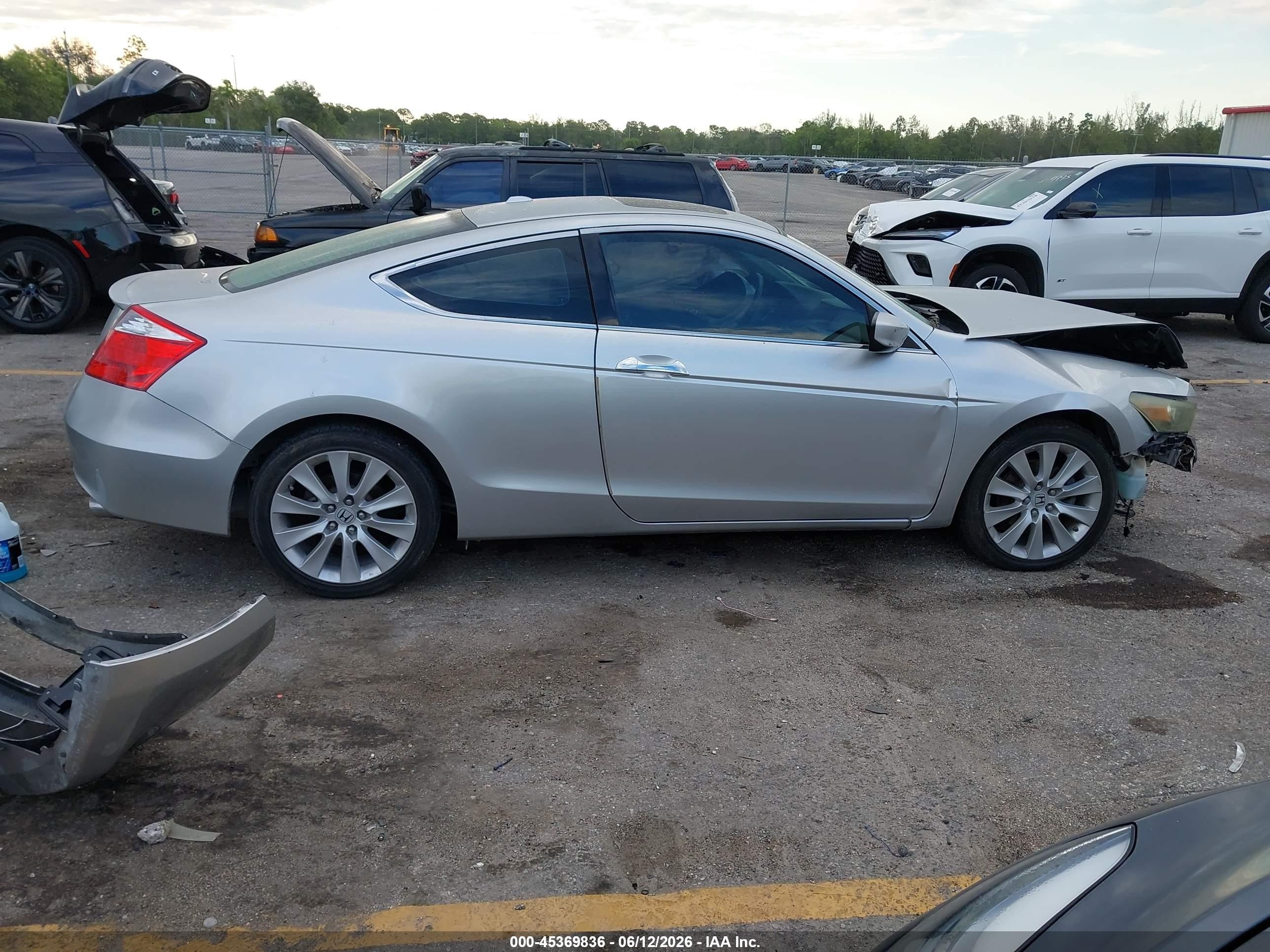2009 Honda Accord 3.5 Ex-l Silver vin: 1HGCS22819A009272