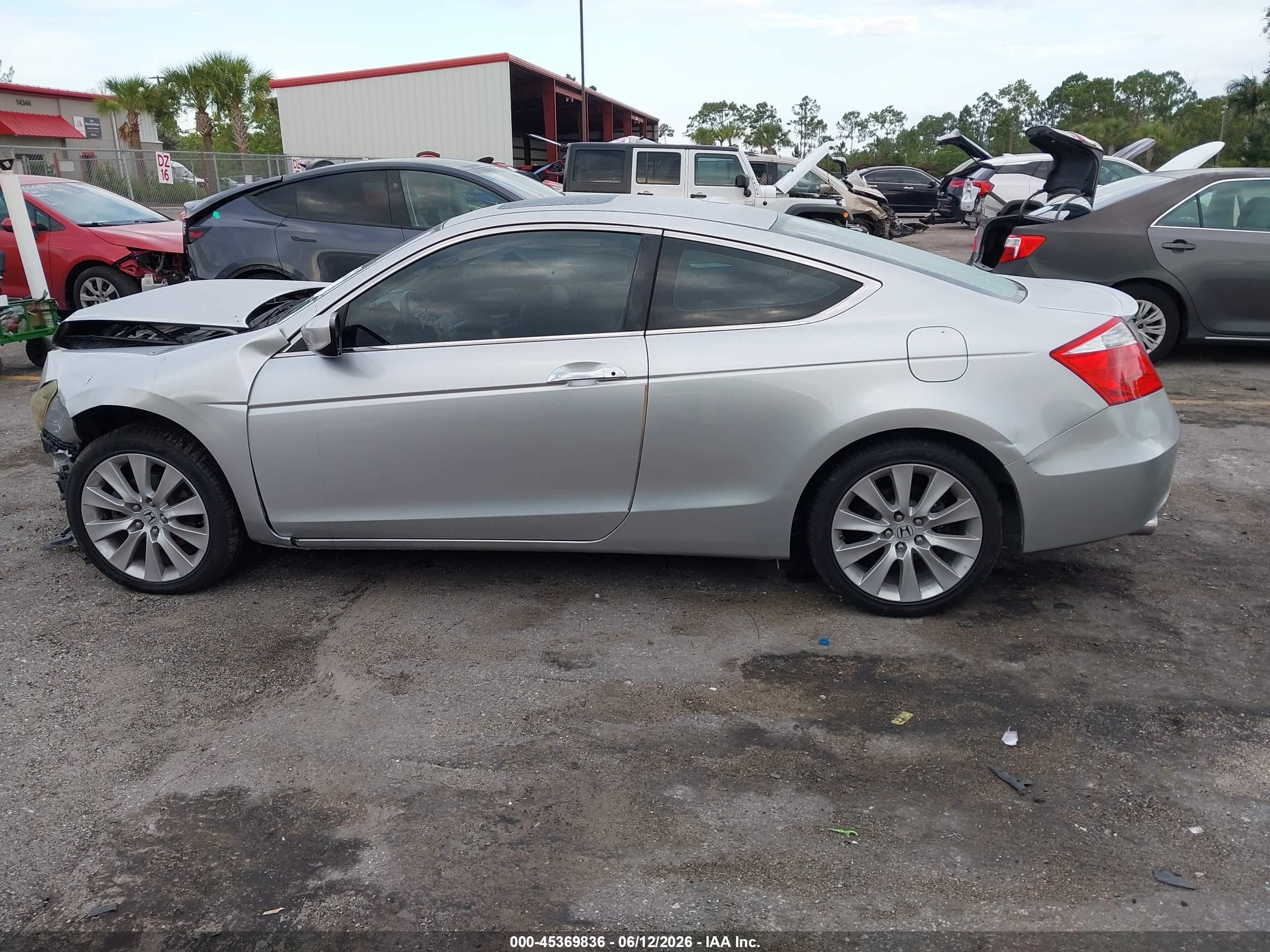 2009 Honda Accord 3.5 Ex-l Silver vin: 1HGCS22819A009272