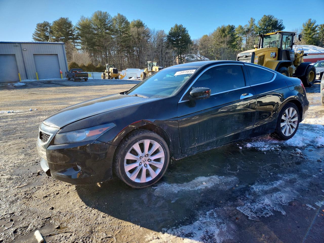 2009 Honda Accord Exl Black vin: 1HGCS22819A012818