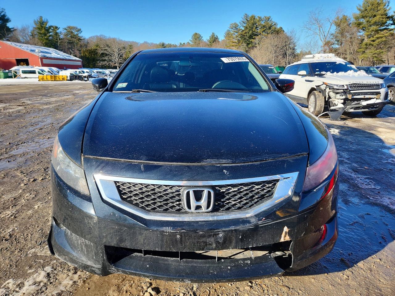 2009 Honda Accord Exl Black vin: 1HGCS22819A012818