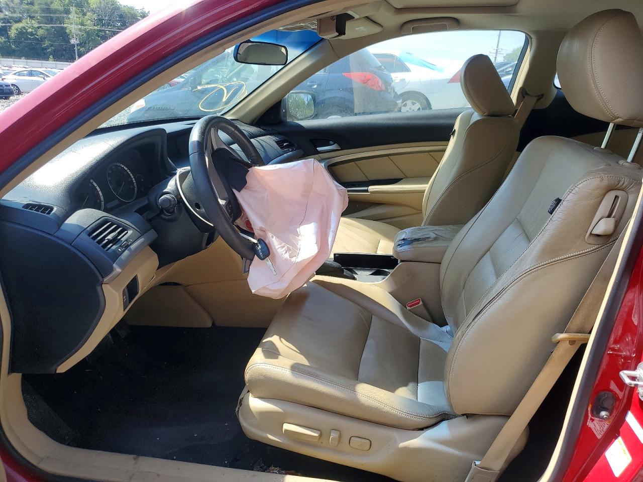 2008 Honda Accord Exl Red vin: 1HGCS22828A008212