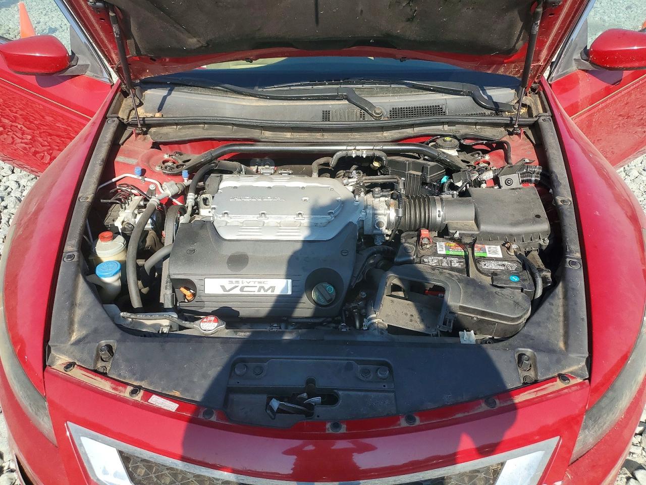 2008 Honda Accord Exl Red vin: 1HGCS22828A008212