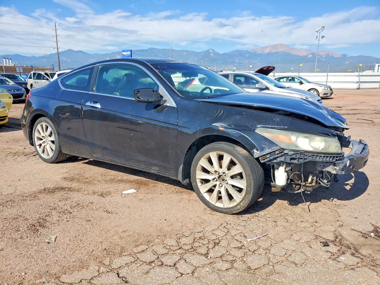 2008 Honda Accord Lx Black vin: 1HGCS22828A010025