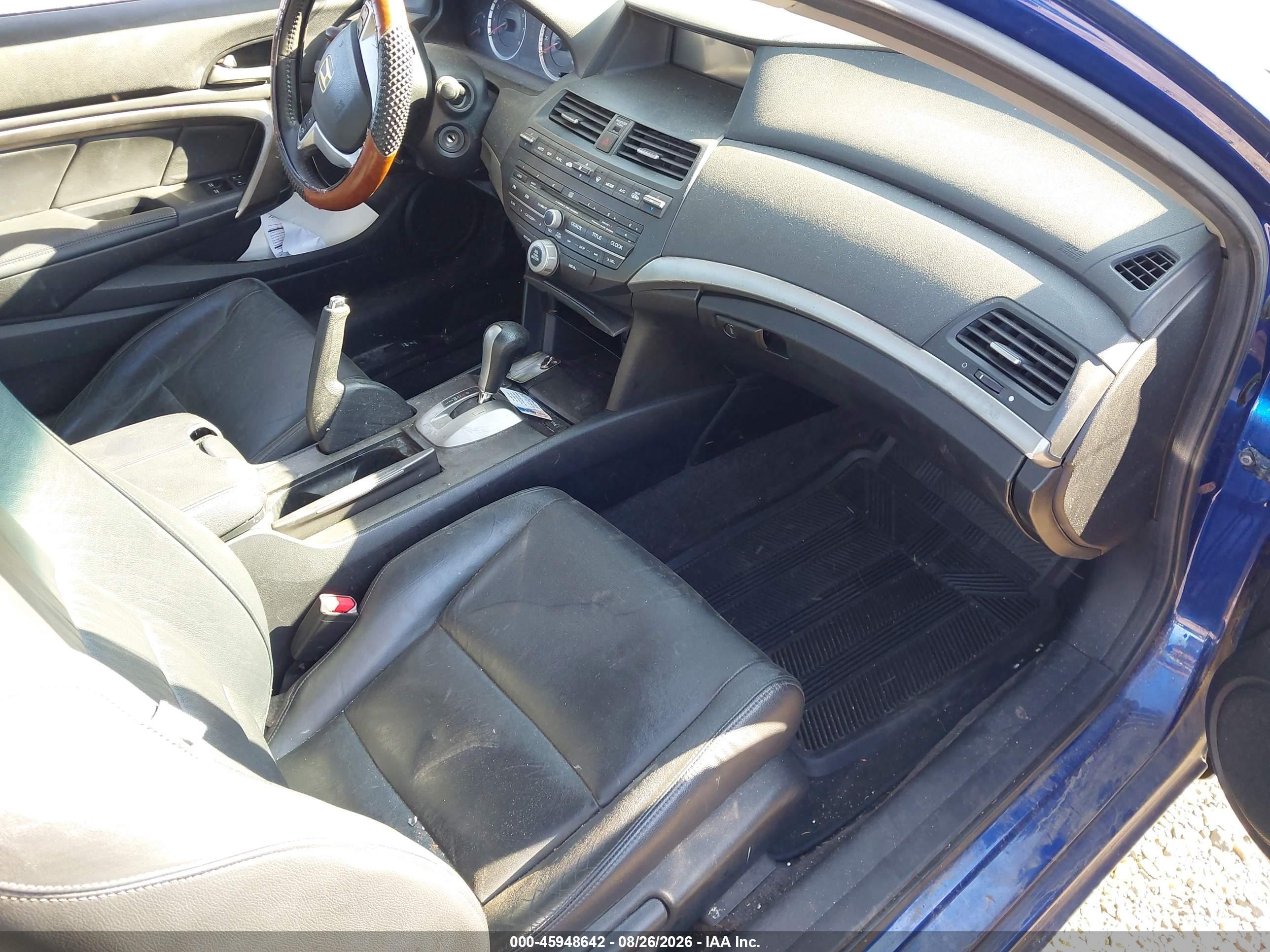2008 Honda Accord 3.5 Ex-l Blue vin: 1HGCS22828A014754