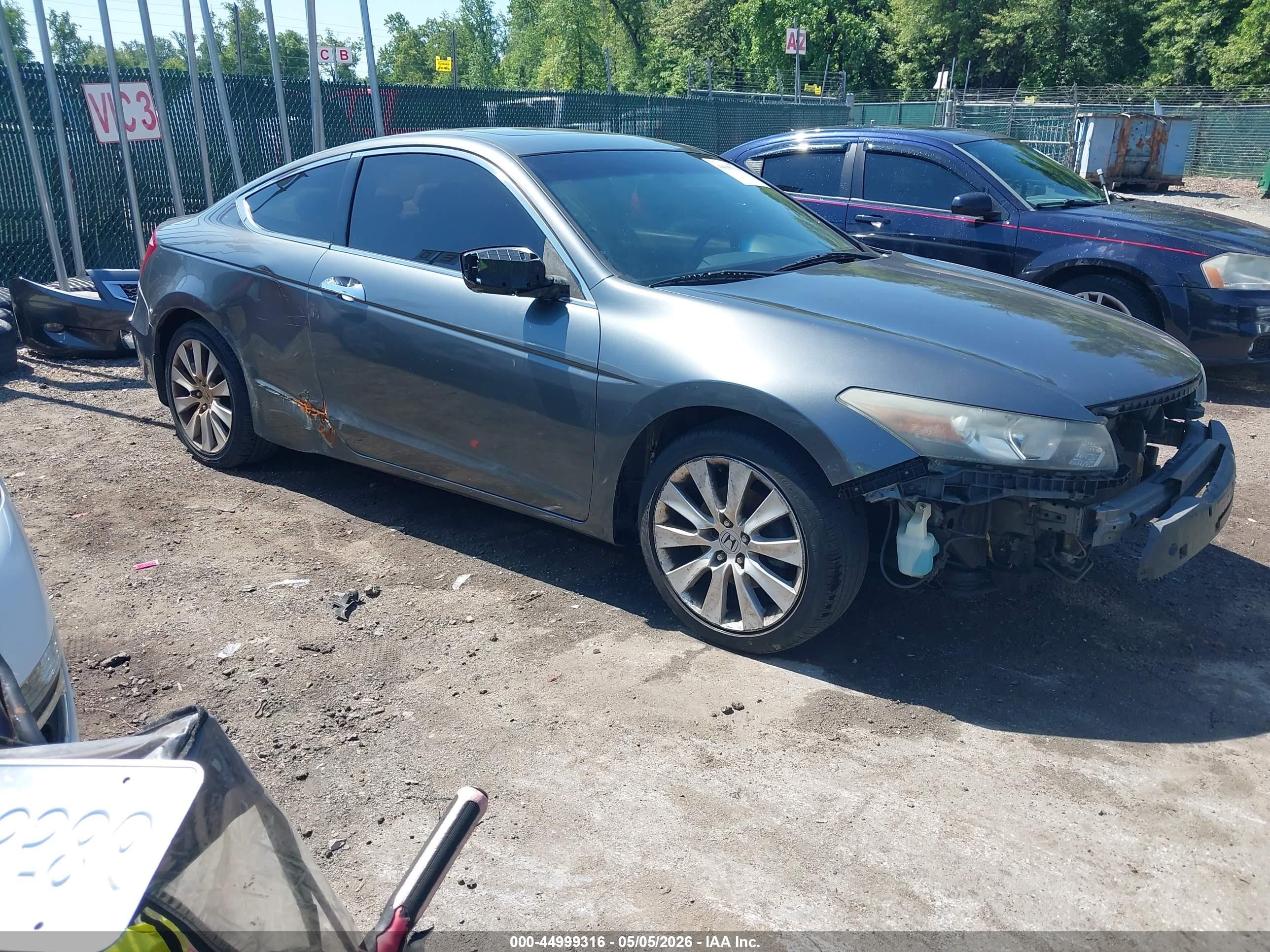 2008 Honda Accord 3.5 Ex-l Gray vin: 1HGCS22828A018142