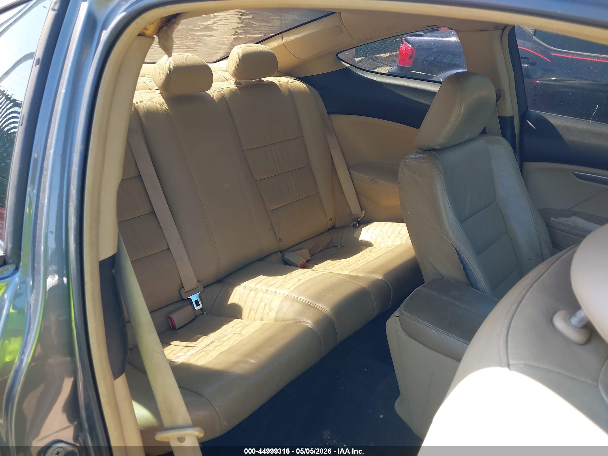 2008 Honda Accord 3.5 Ex-l Gray vin: 1HGCS22828A018142