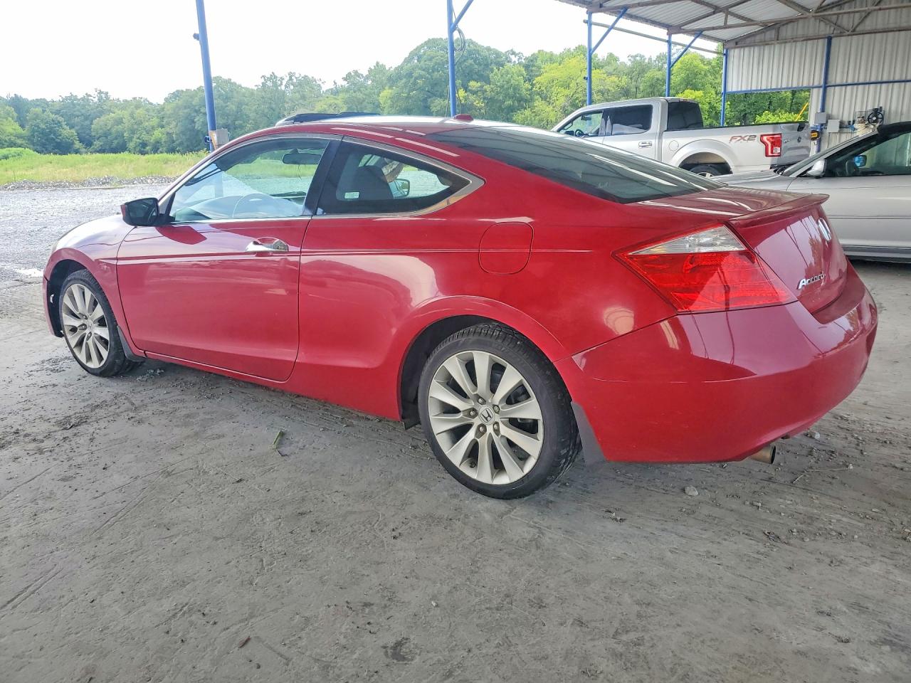 2009 Honda Accord Exl Красный vin: 1HGCS22829A002086