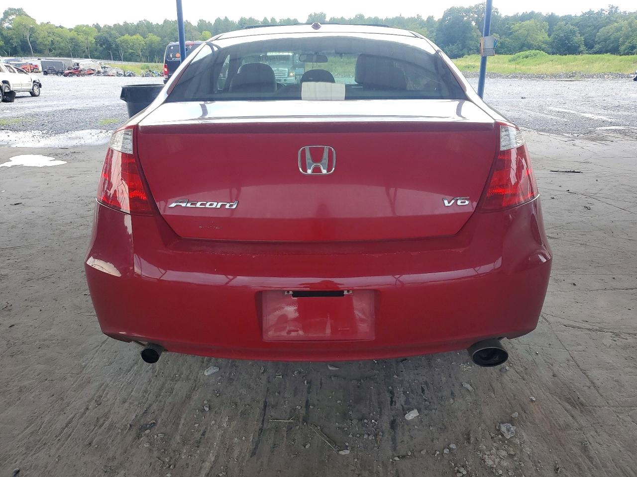 2009 Honda Accord Exl Красный vin: 1HGCS22829A002086