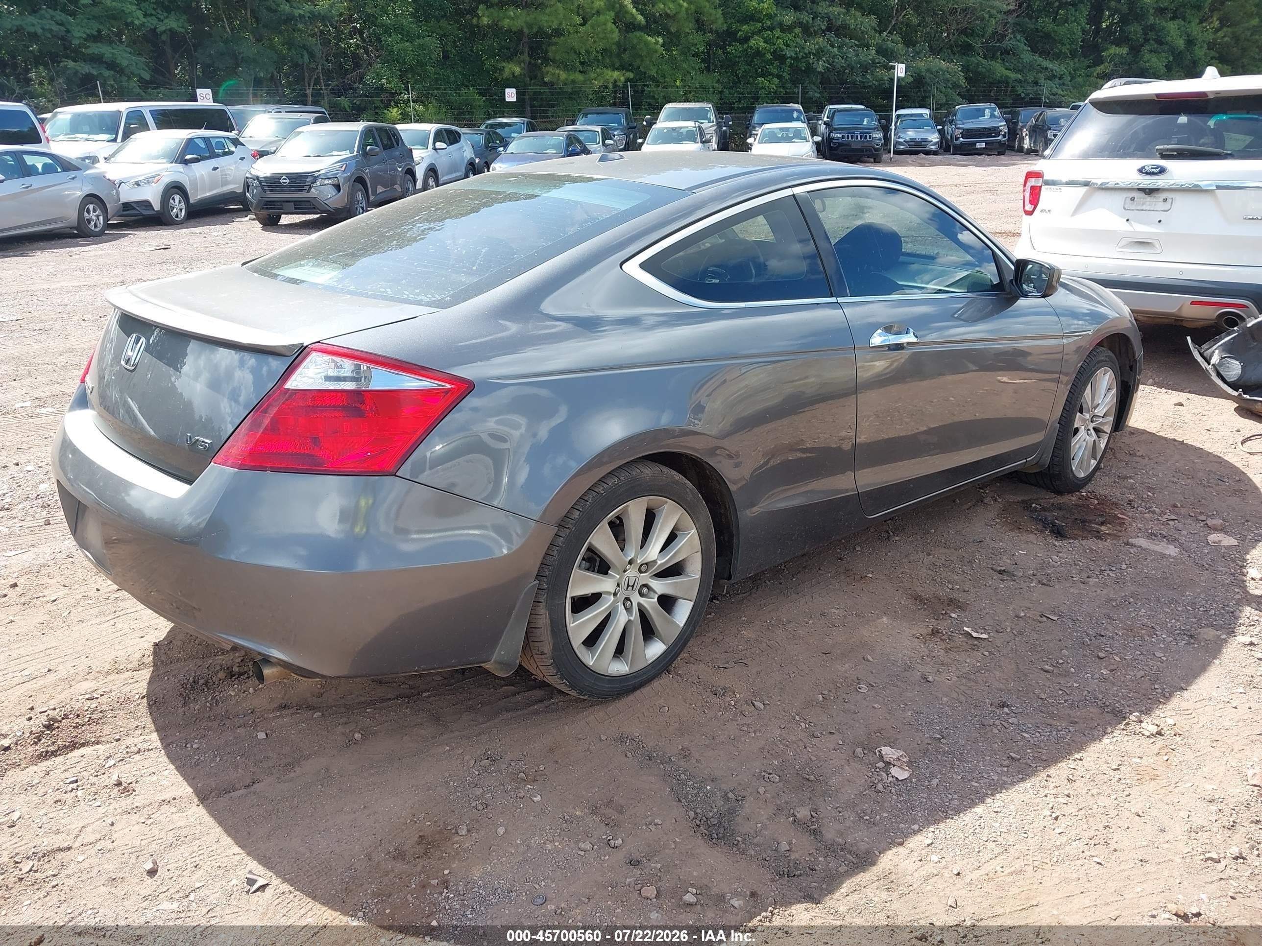 2009 Honda Accord 3.5 Ex-l Black vin: 1HGCS22829A007305