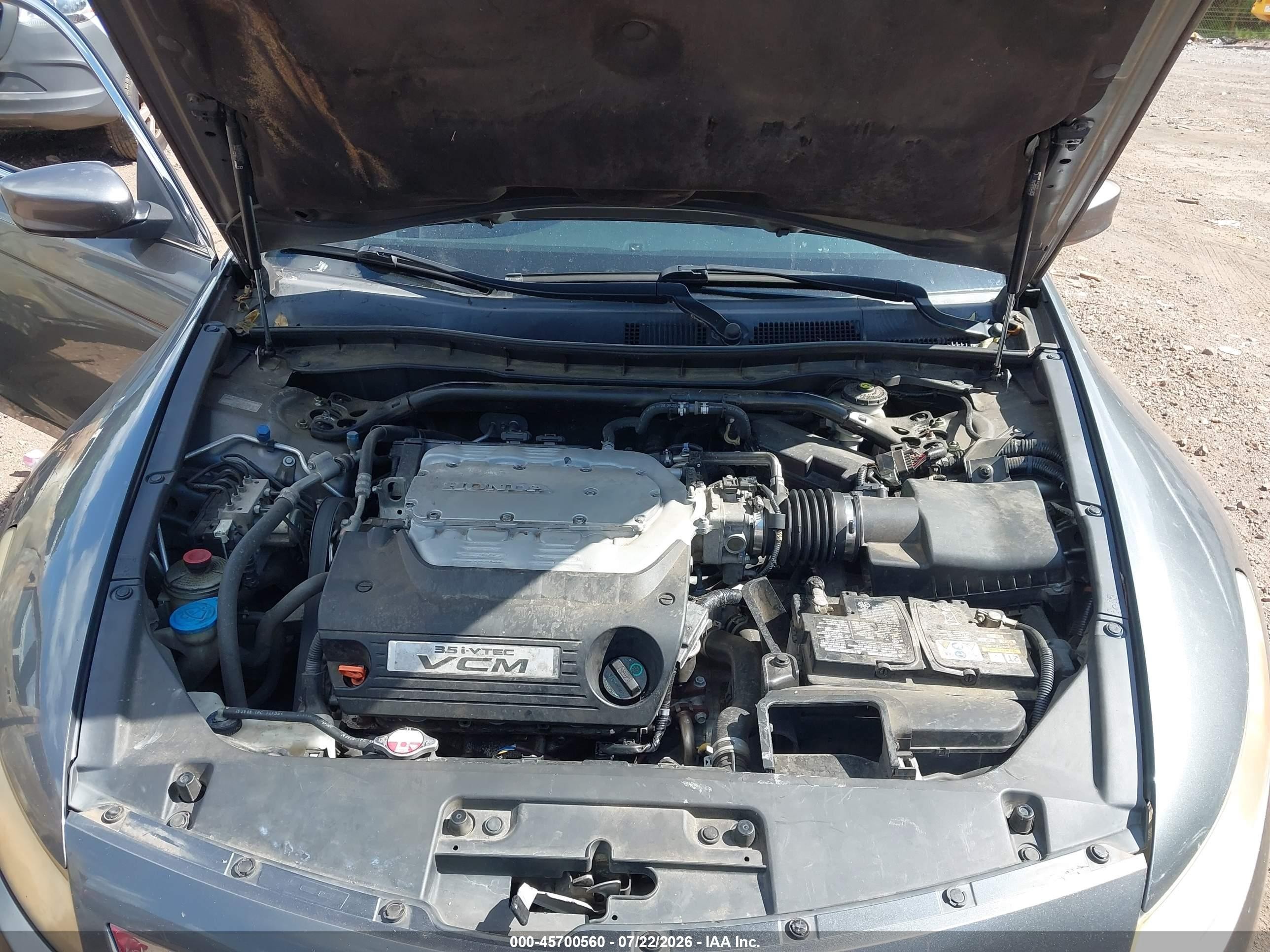 2009 Honda Accord 3.5 Ex-l Black vin: 1HGCS22829A007305