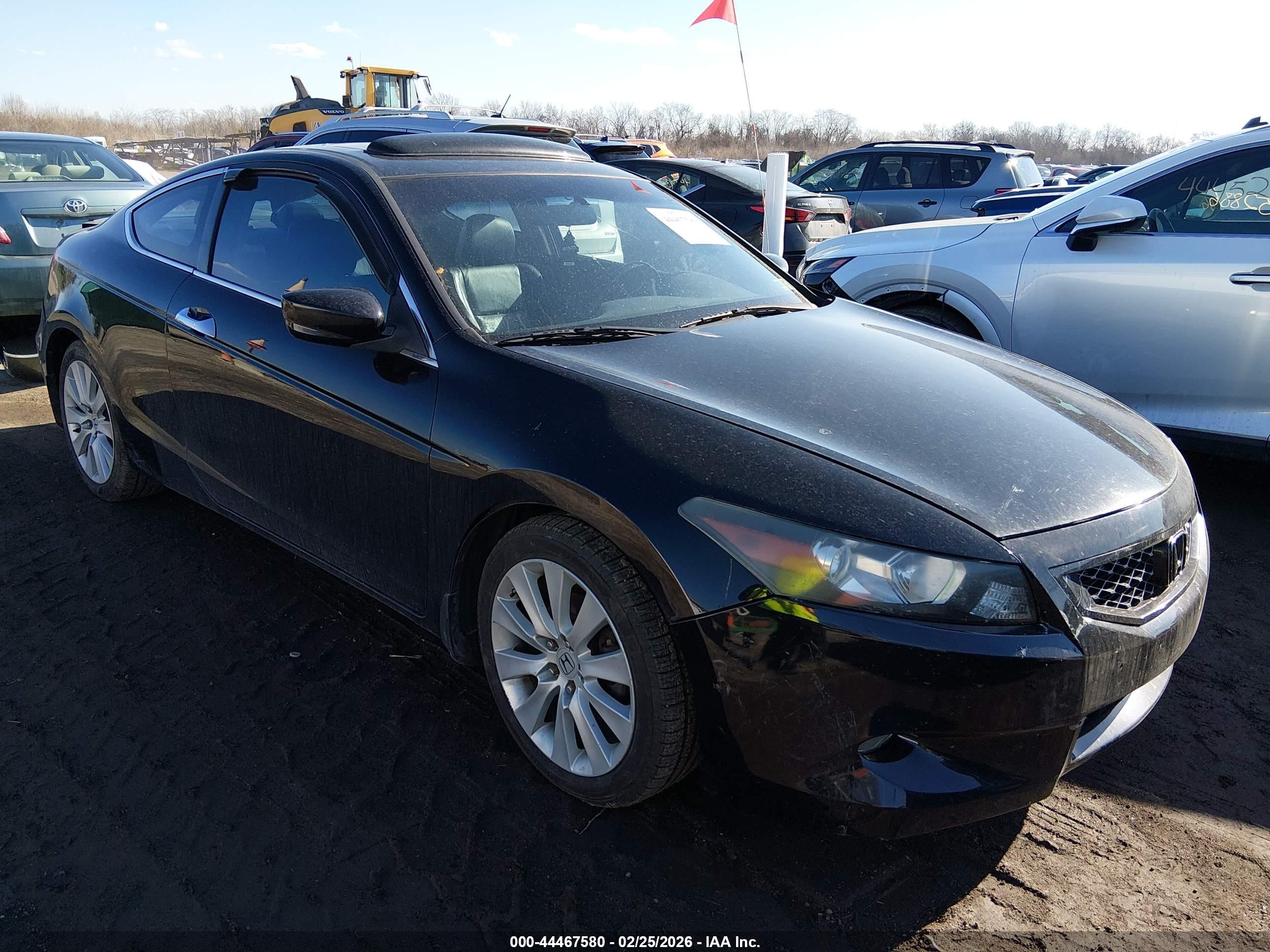 2009 Honda Accord 3.5 Ex-l Black vin: 1HGCS22829A008857