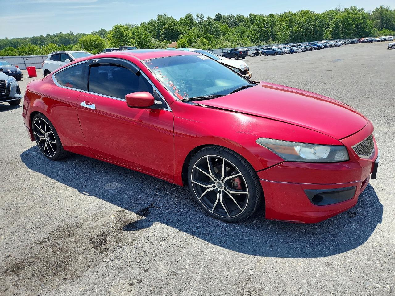 2008 Honda Accord Exl Red vin: 1HGCS22838A003584