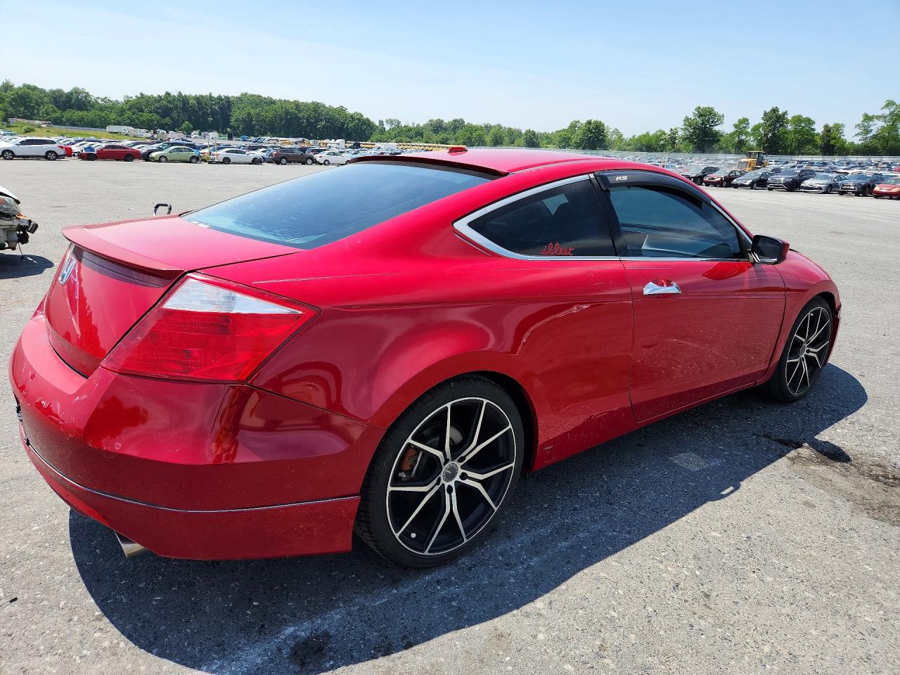2008 Honda Accord Exl Red vin: 1HGCS22838A003584
