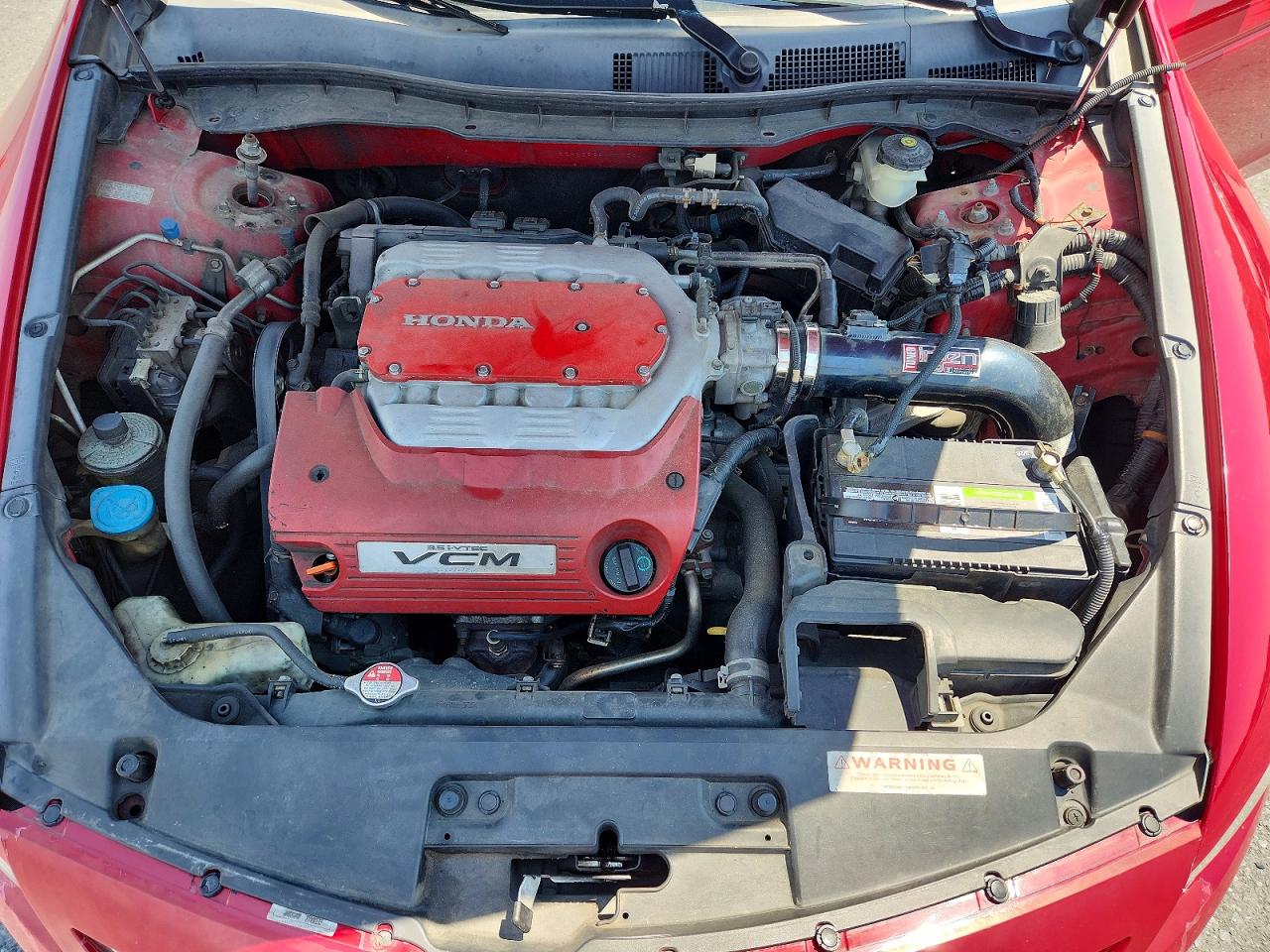 2008 Honda Accord Exl Red vin: 1HGCS22838A003584