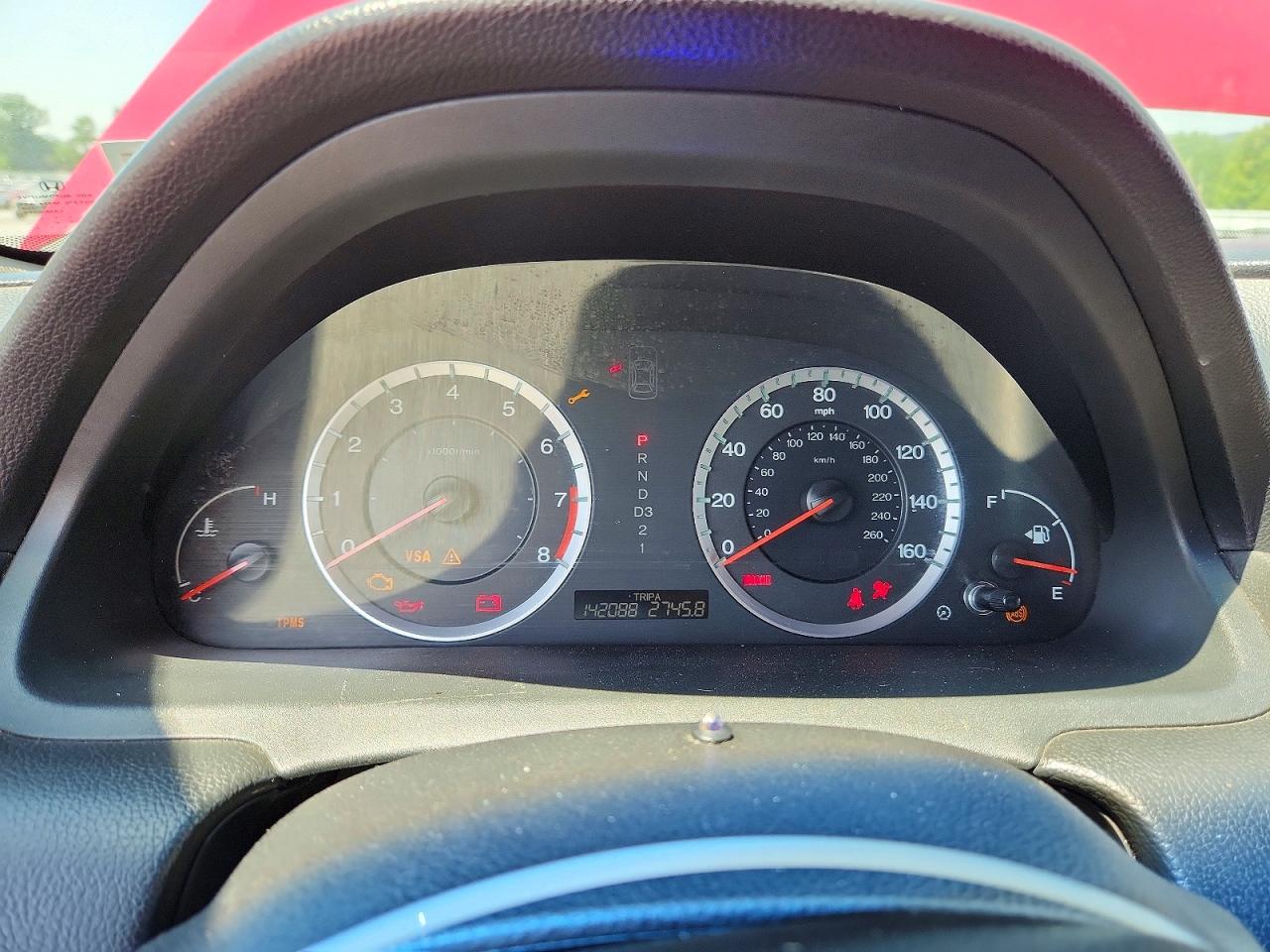 2008 Honda Accord Exl Red vin: 1HGCS22838A003584