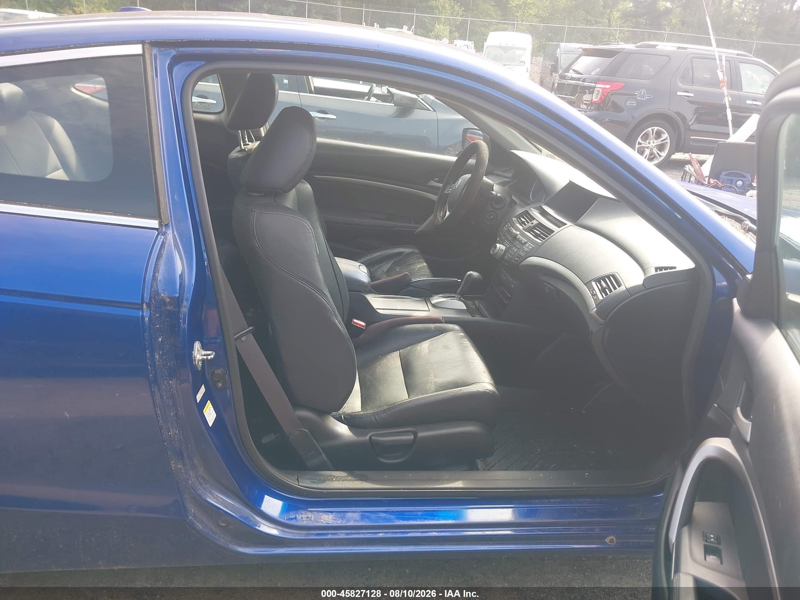 2008 Honda Accord 3.5 Ex-l Blue vin: 1HGCS22838A012916