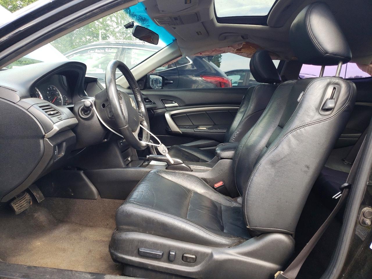 2008 Honda Accord Exl Black vin: 1HGCS22838A013399