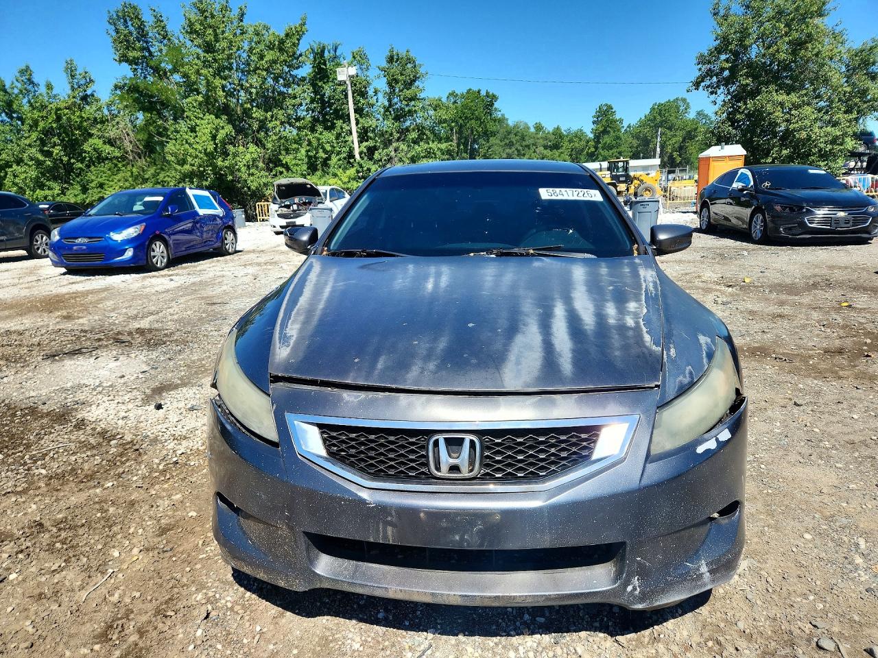 2008 Honda Accord Exl Gray vin: 1HGCS22838A014133