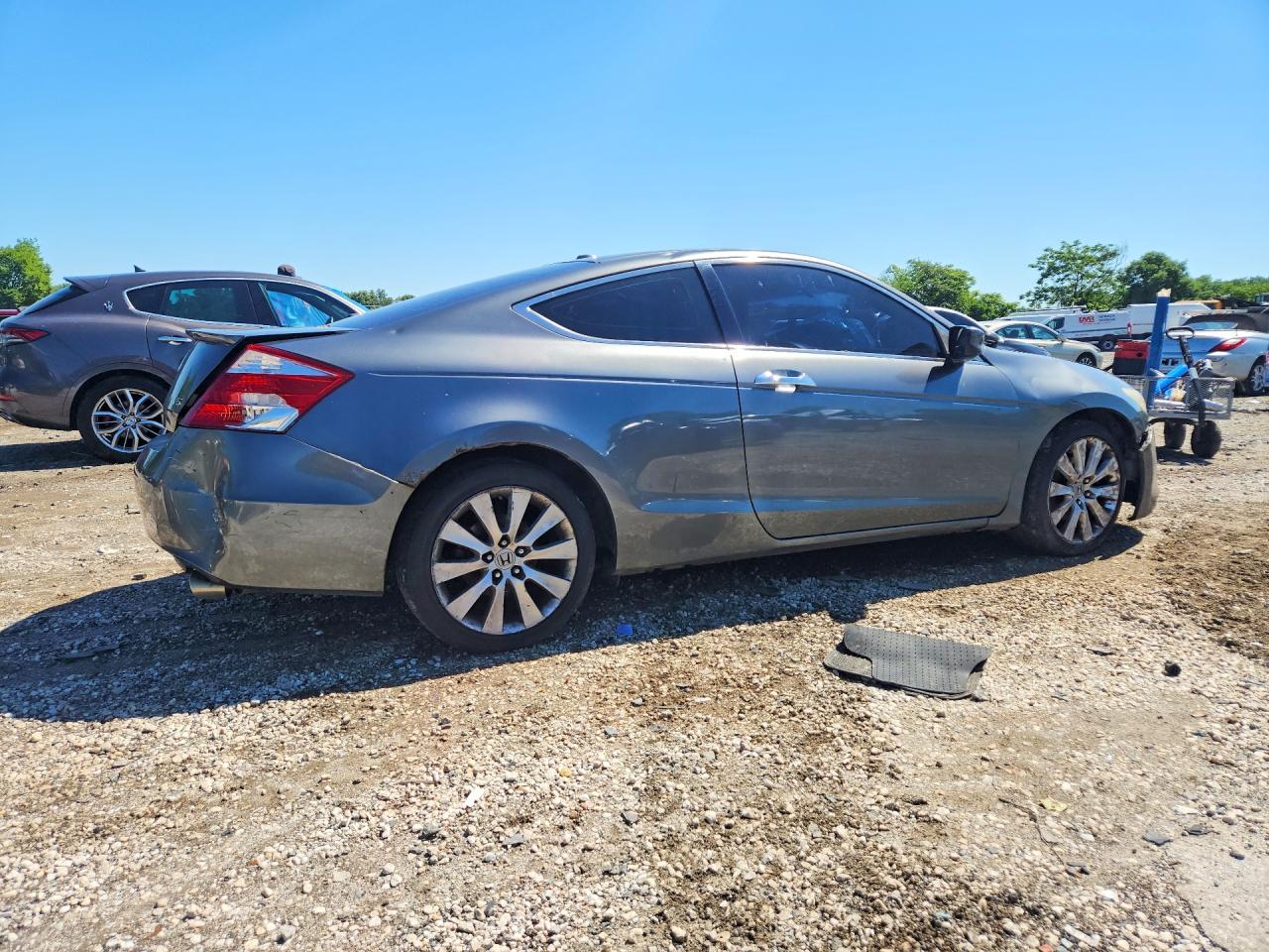 2008 Honda Accord Exl Gray vin: 1HGCS22838A014133
