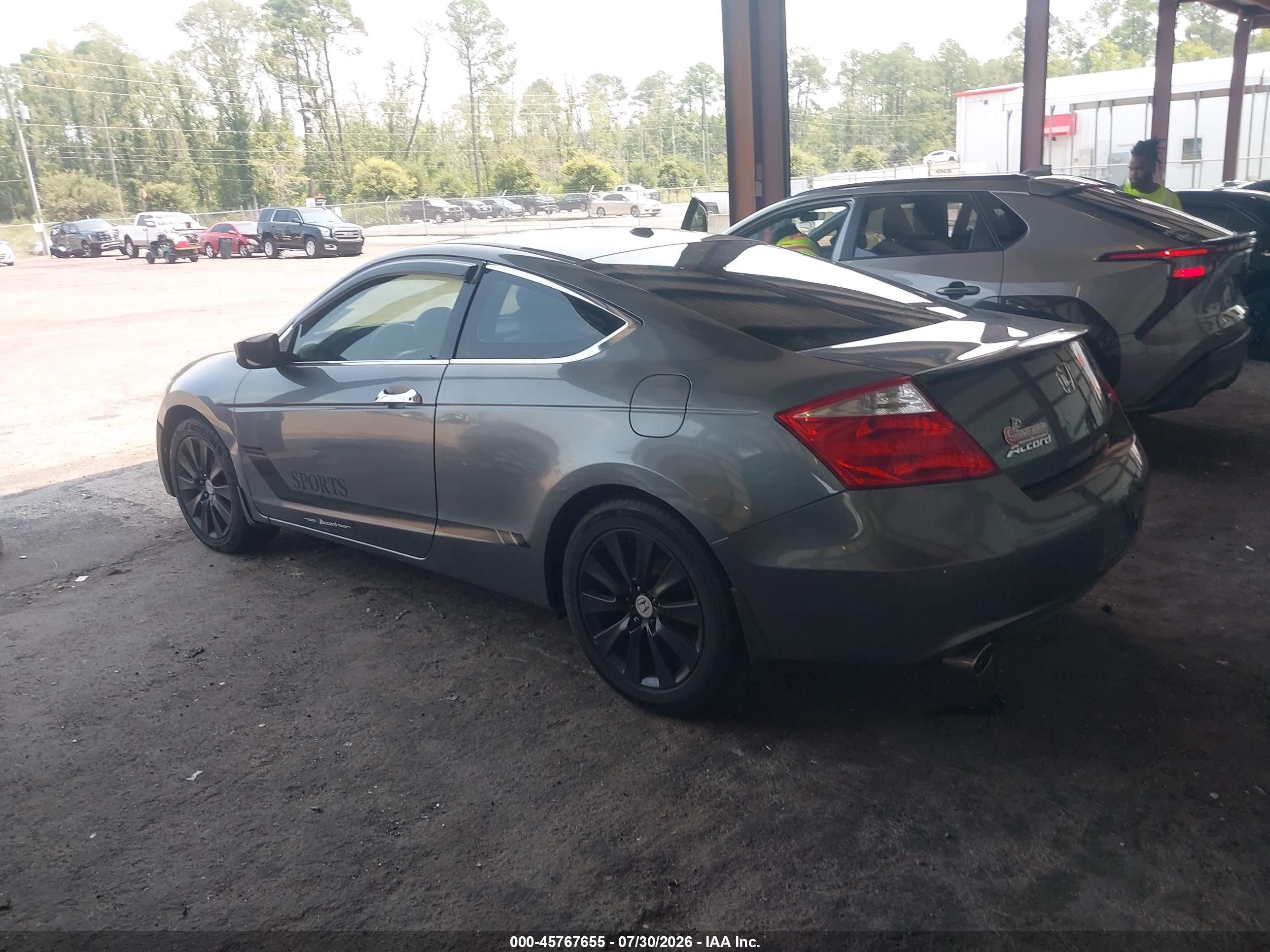2008 Honda Accord 3.5 Ex-l Gray vin: 1HGCS22848A005716