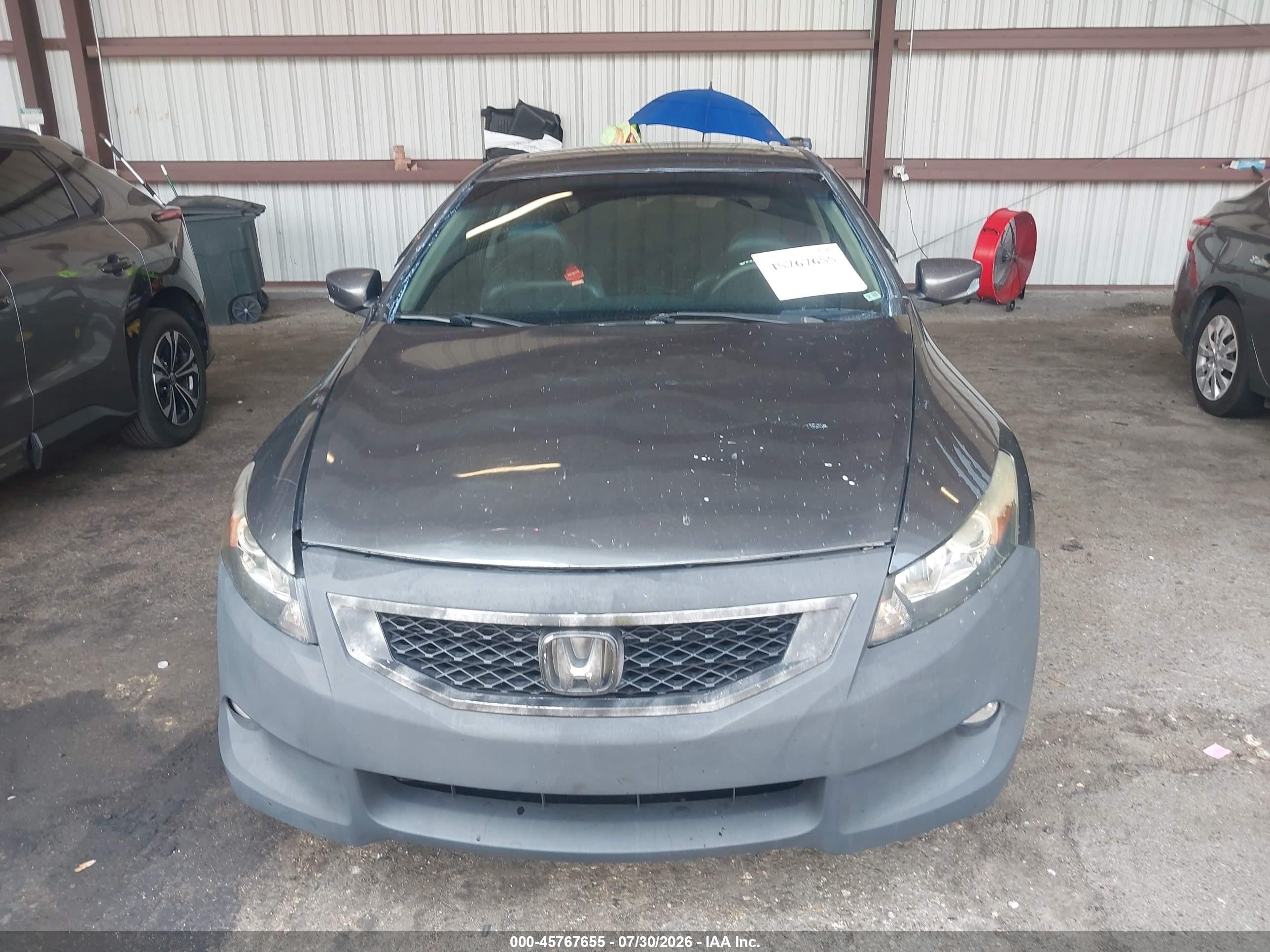 2008 Honda Accord 3.5 Ex-l Gray vin: 1HGCS22848A005716
