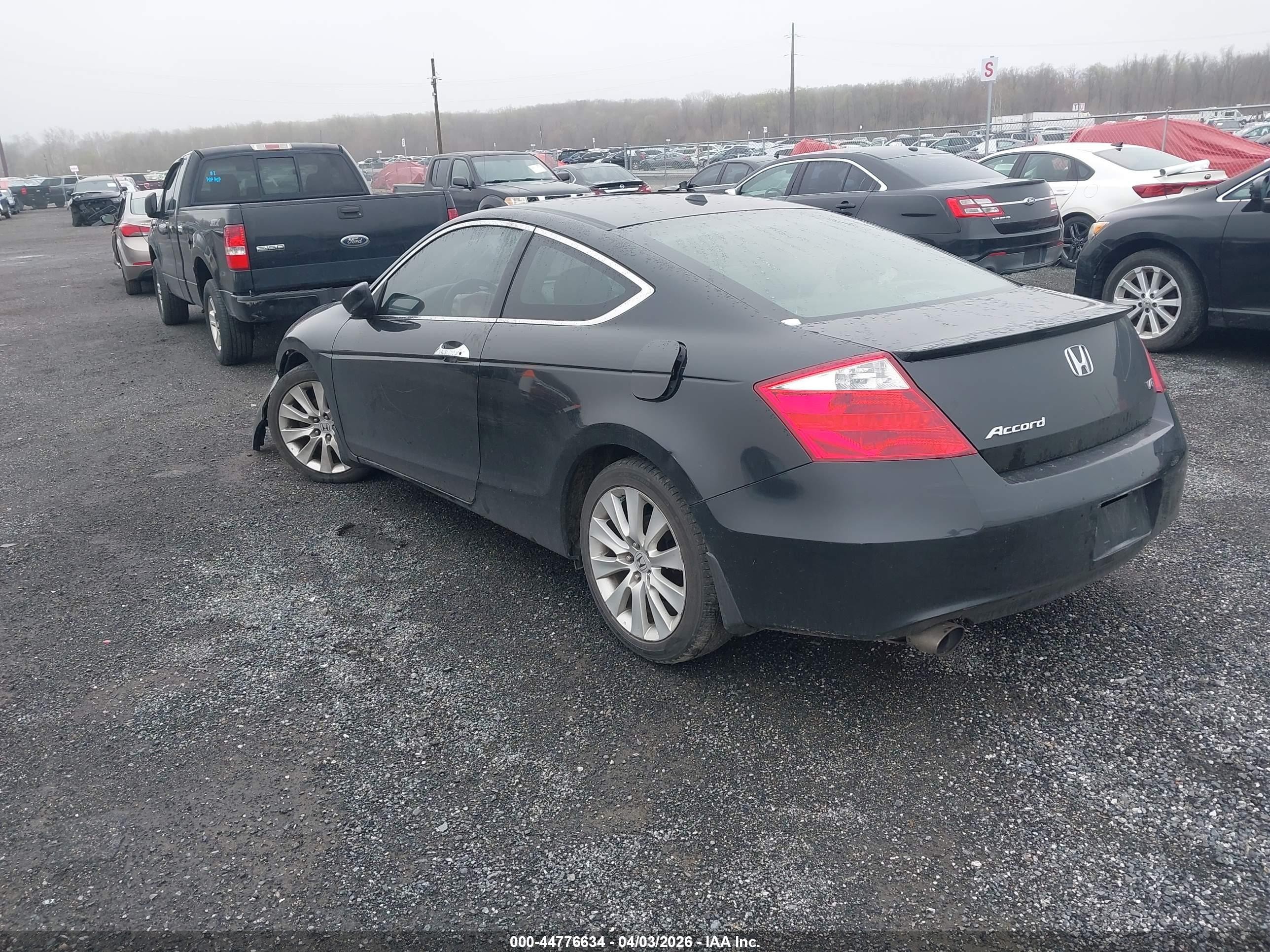 2008 Honda Accord 3.5 Ex-l Black vin: 1HGCS22848A008986