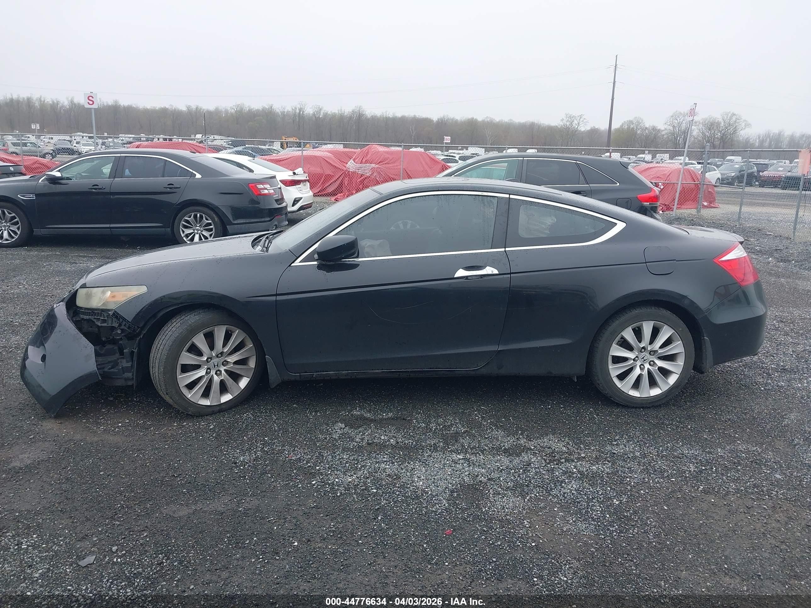 2008 Honda Accord 3.5 Ex-l Black vin: 1HGCS22848A008986